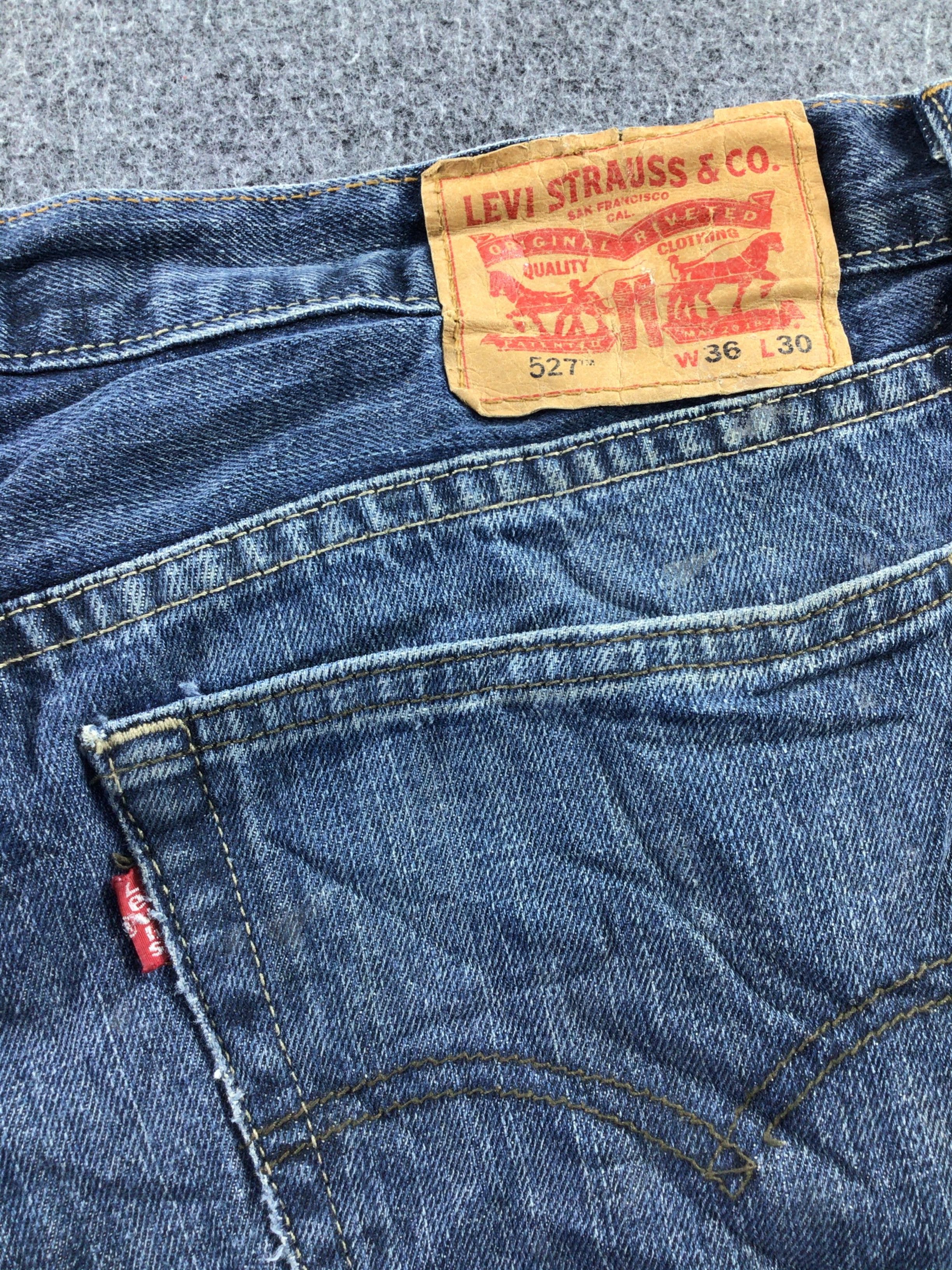 Levi's Vintage Levis 527 Flare Jeans-JM758 Size US 37 - 5 Thumbnail