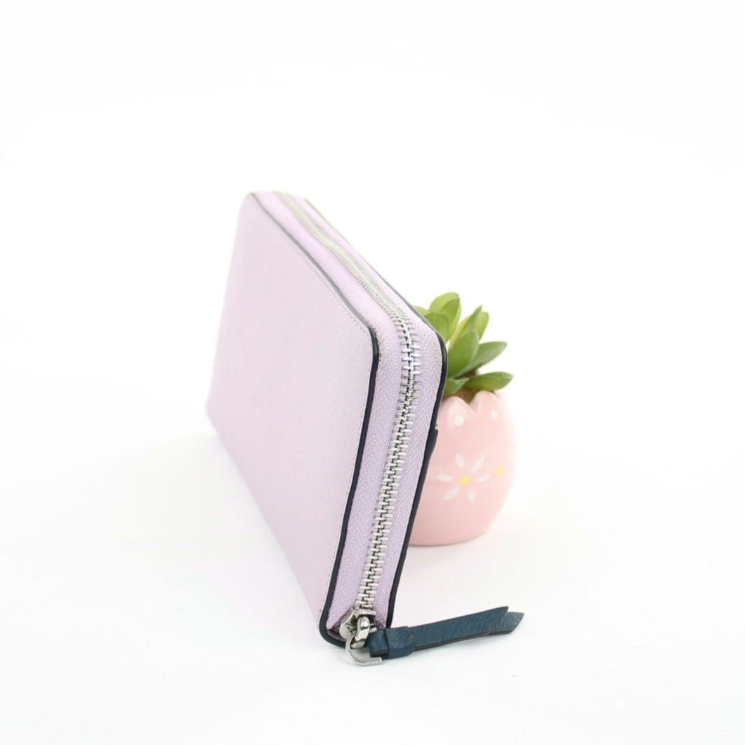 Kate Spade Kate Spade New York Navy Lilac Zip Wallet Size ONE SIZE - 4 Thumbnail