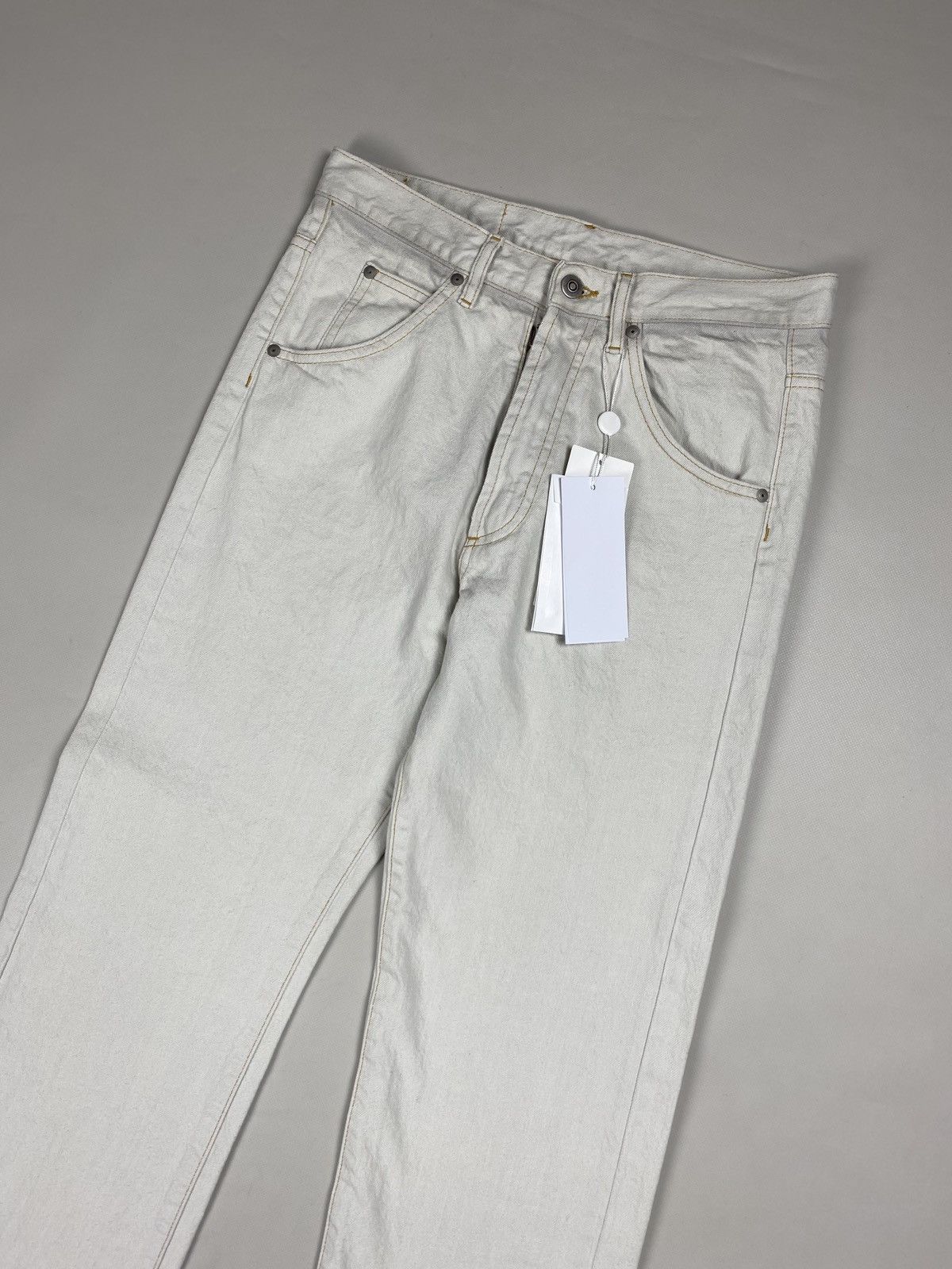 Maison Margiela BNWT! Maison Margiela 5 Pocket Straight Unisex Denim Jeans Size 27" / US 4 / IT 40 - 4 Thumbnail