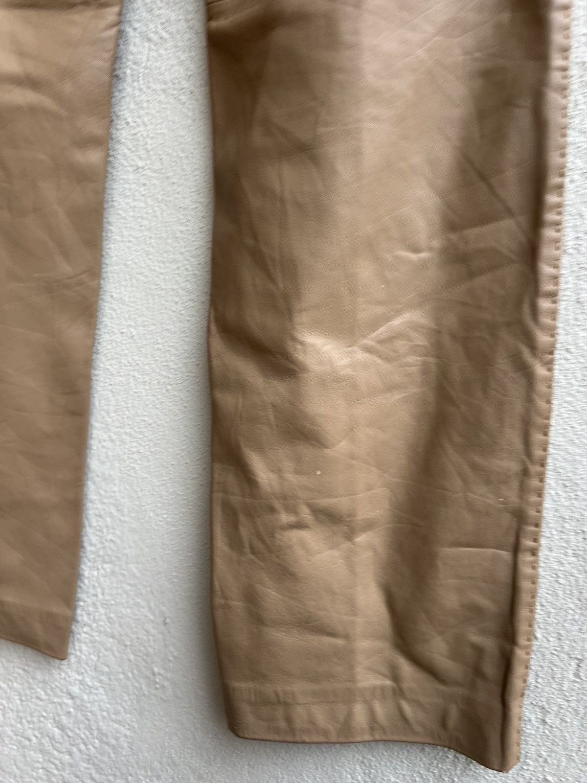 Gaultier Homme Objet Gaultier Homme Objet Sheepskin Leather Pant Size US 29 - 20 Thumbnail