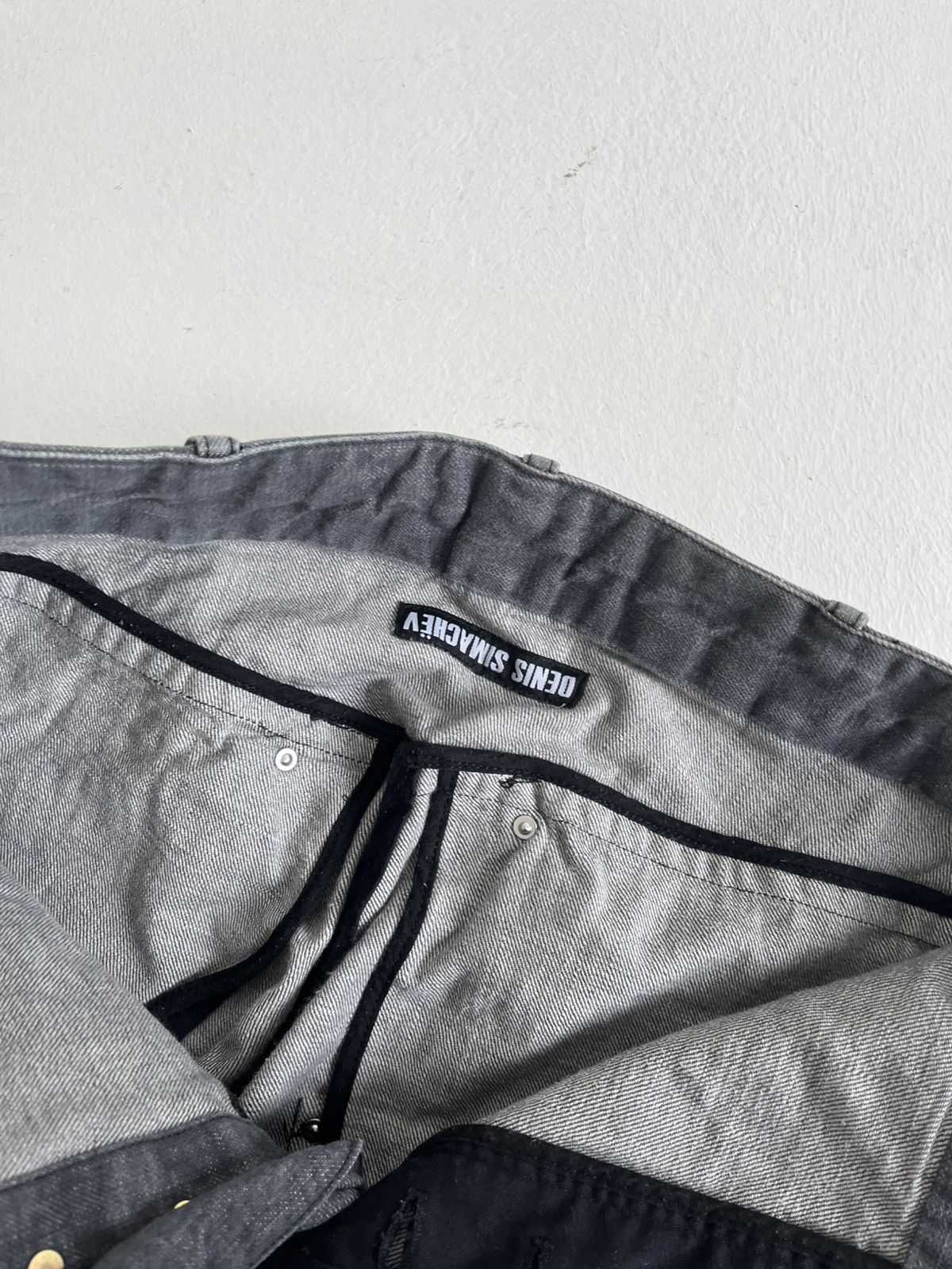Denis Simachev Denis Simachev Archive engineered twist denim jeans gosha Size US 32 / EU 48 - 7 Thumbnail