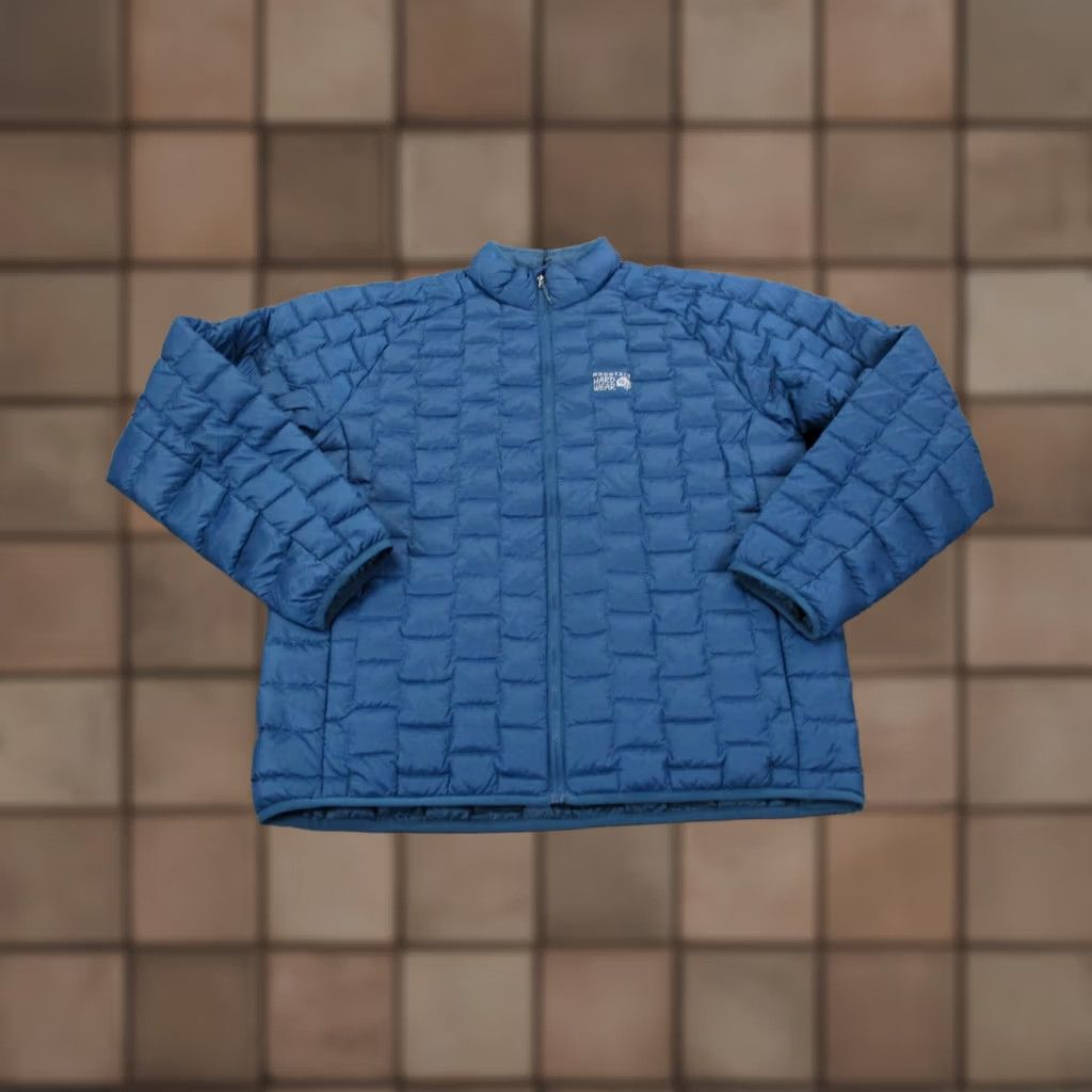Mountain Hardwear Mountain Hardwear Jacket Men L Temescalborz Quilted Lined Puffer Outdoors NEW Blue Nylon Zip Wool? Size US L / EU 52-54 / 3 - 1 Thumbnail