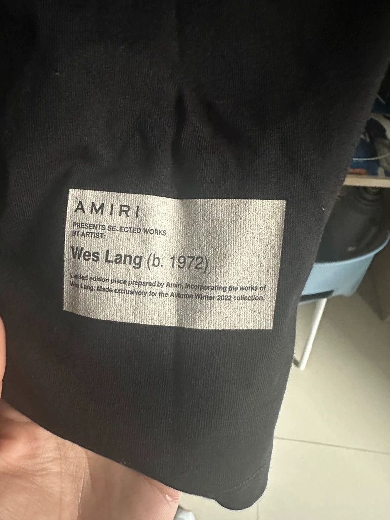 Amiri AmiriFW22 Skull Print Casual Round Neck Short-sleeved T-shi Size US L / EU 52-54 / 3 - 3 Thumbnail