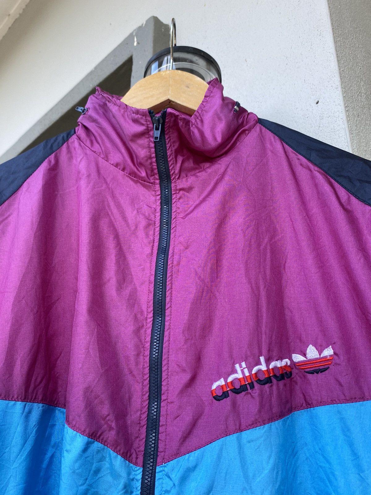 Adidas × Vintage Vintage Adidas Jacket Size US L / EU 52-54 / 3 - 2 Thumbnail