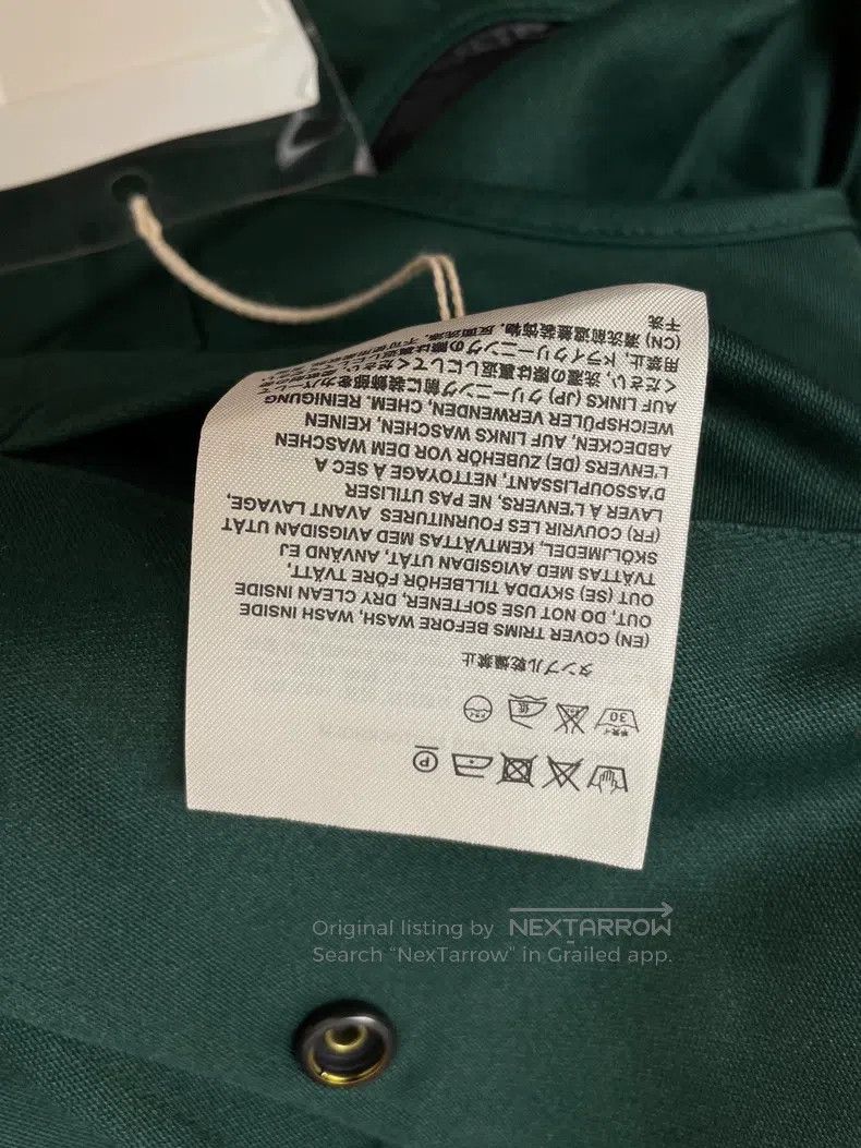 Acne Studios Acne Studios Green coach jacket Size US M / EU 48-50 / 2 - 5 Thumbnail