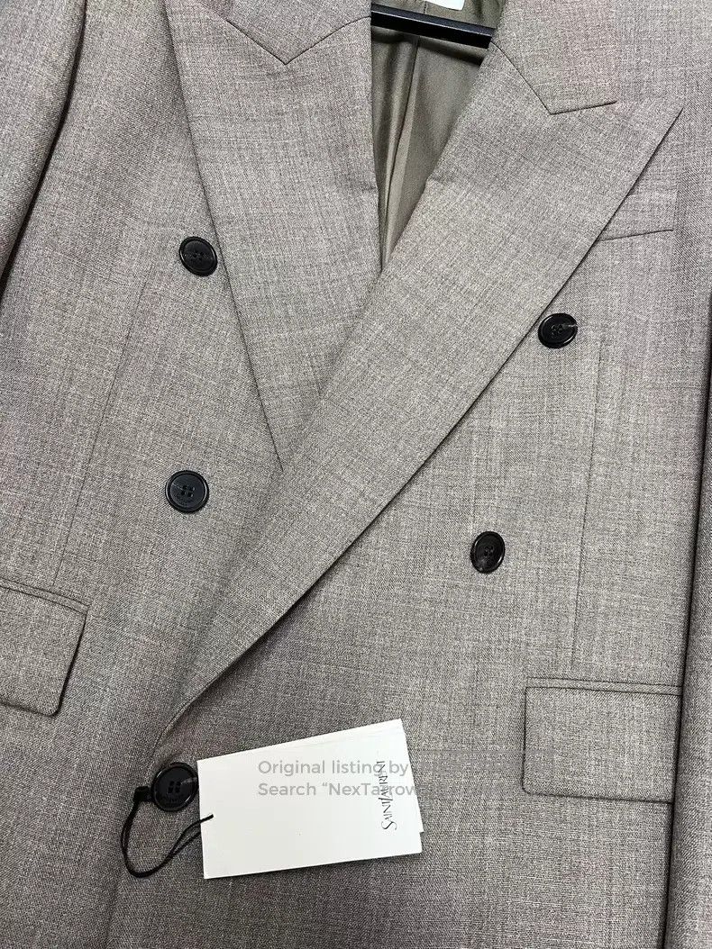 Saint Laurent Paris Saint Laurent Paris Double-Breasted Suit and Trousers Set Size XS / US 0-2 / IT 36-38 - 3 Thumbnail