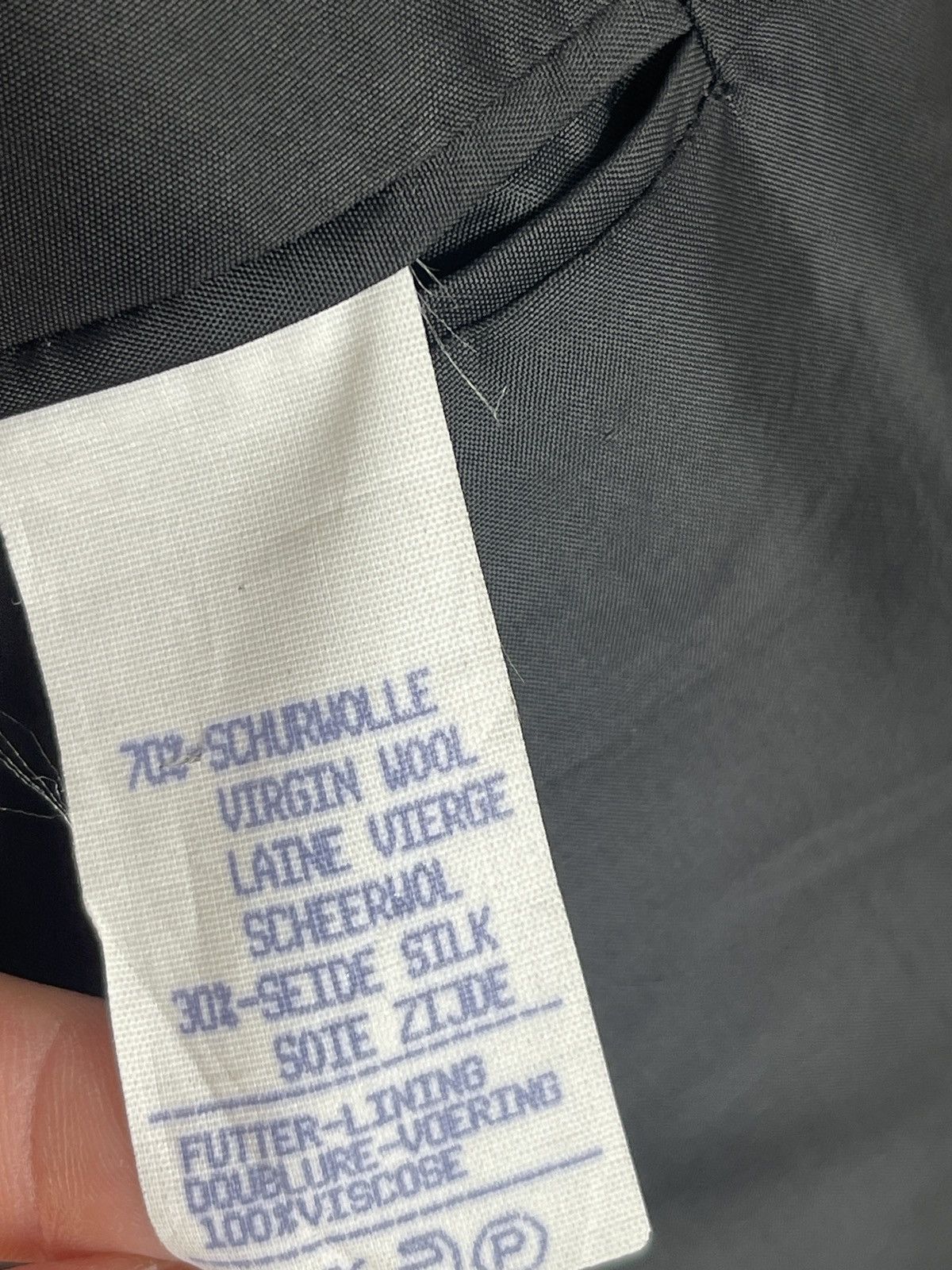 Cerruti 1881 Vintage double-breasted blazer jacket cerruti 1881 black Size 40R - 8 Thumbnail