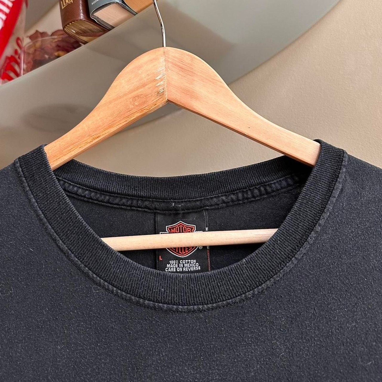 Harley Davidson × Vintage Vintage Harley Davidson Shirt Size US L / EU 52-54 / 3 - 3 Thumbnail