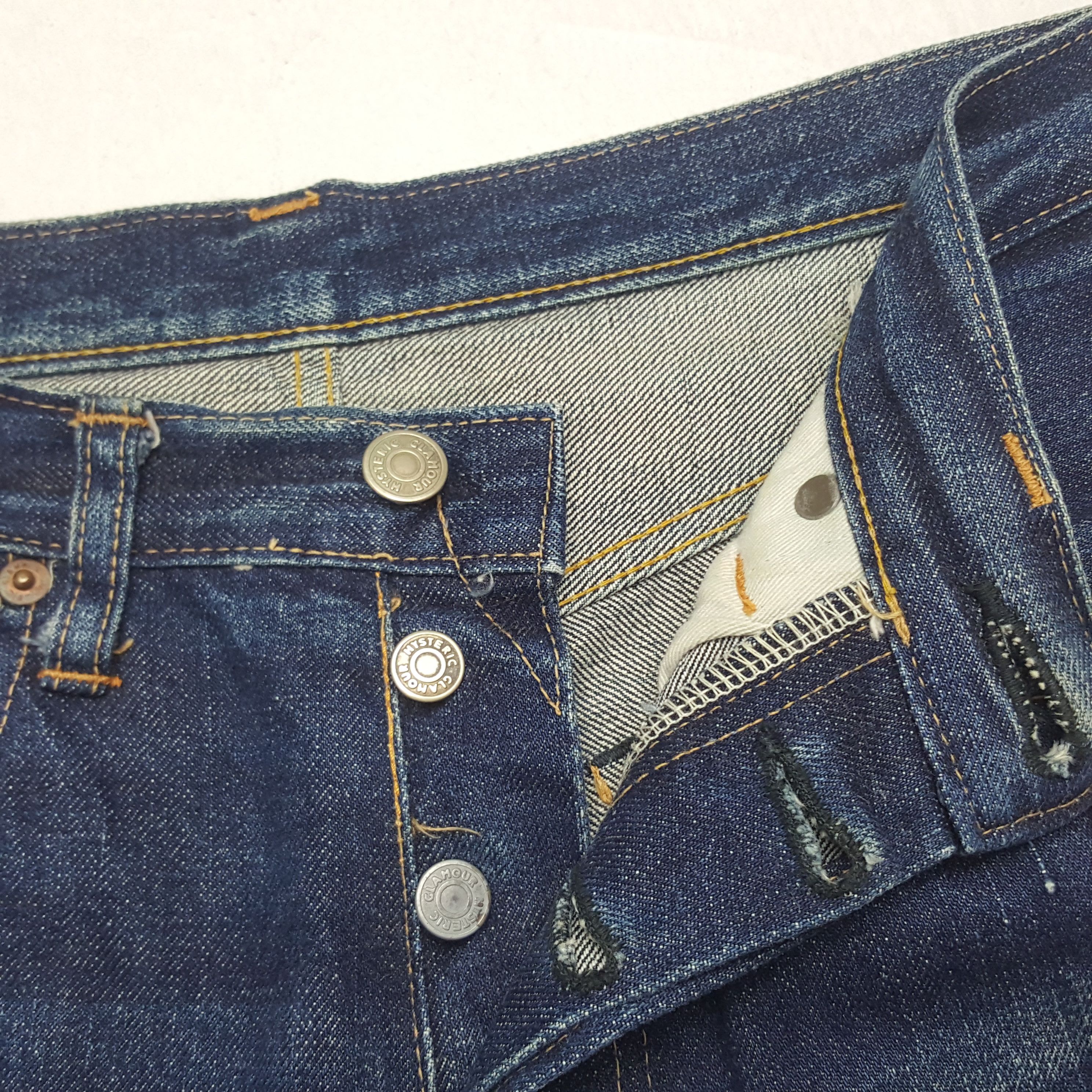 Hysteric Glamour × Japanese Brand × Vintage Vintage Hysteric Glamour Japanese Brand Denim Jeans Size US 27 - 7 Thumbnail