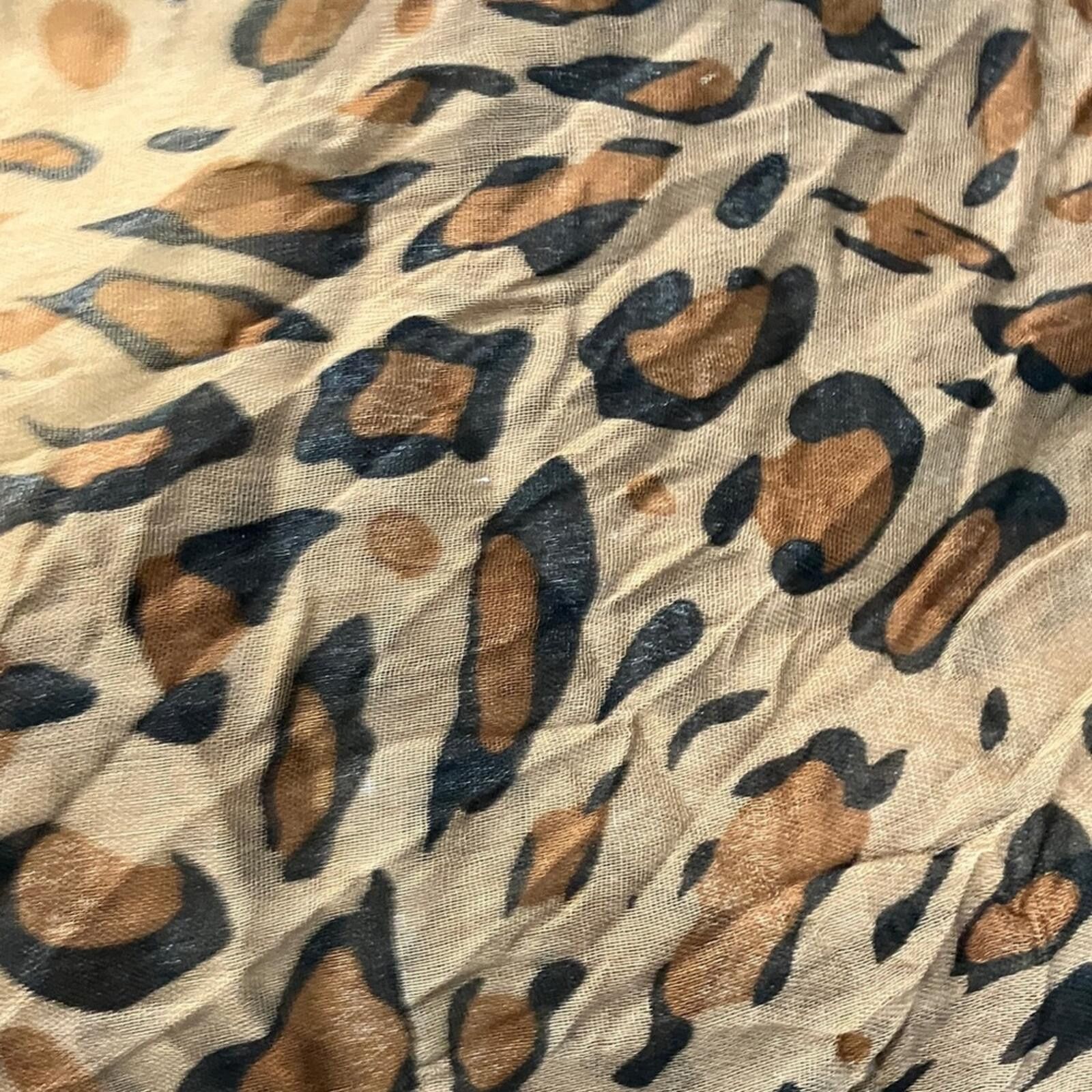 Other Wild Elegance Leopard Print Wrap Size ONE SIZE - 4 Thumbnail