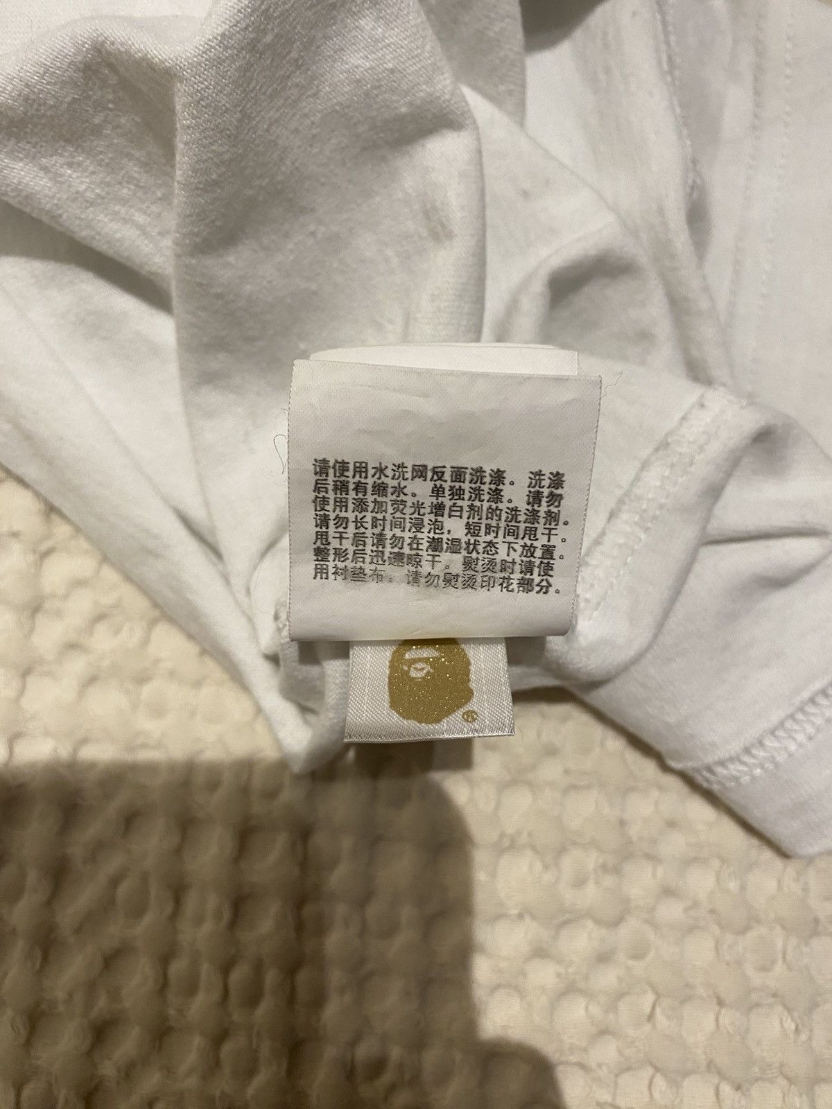 Bape A Bathing Ape B(APE) Sounds White Tee - (M) Size US M / EU 48-50 / 2 - 8 Thumbnail