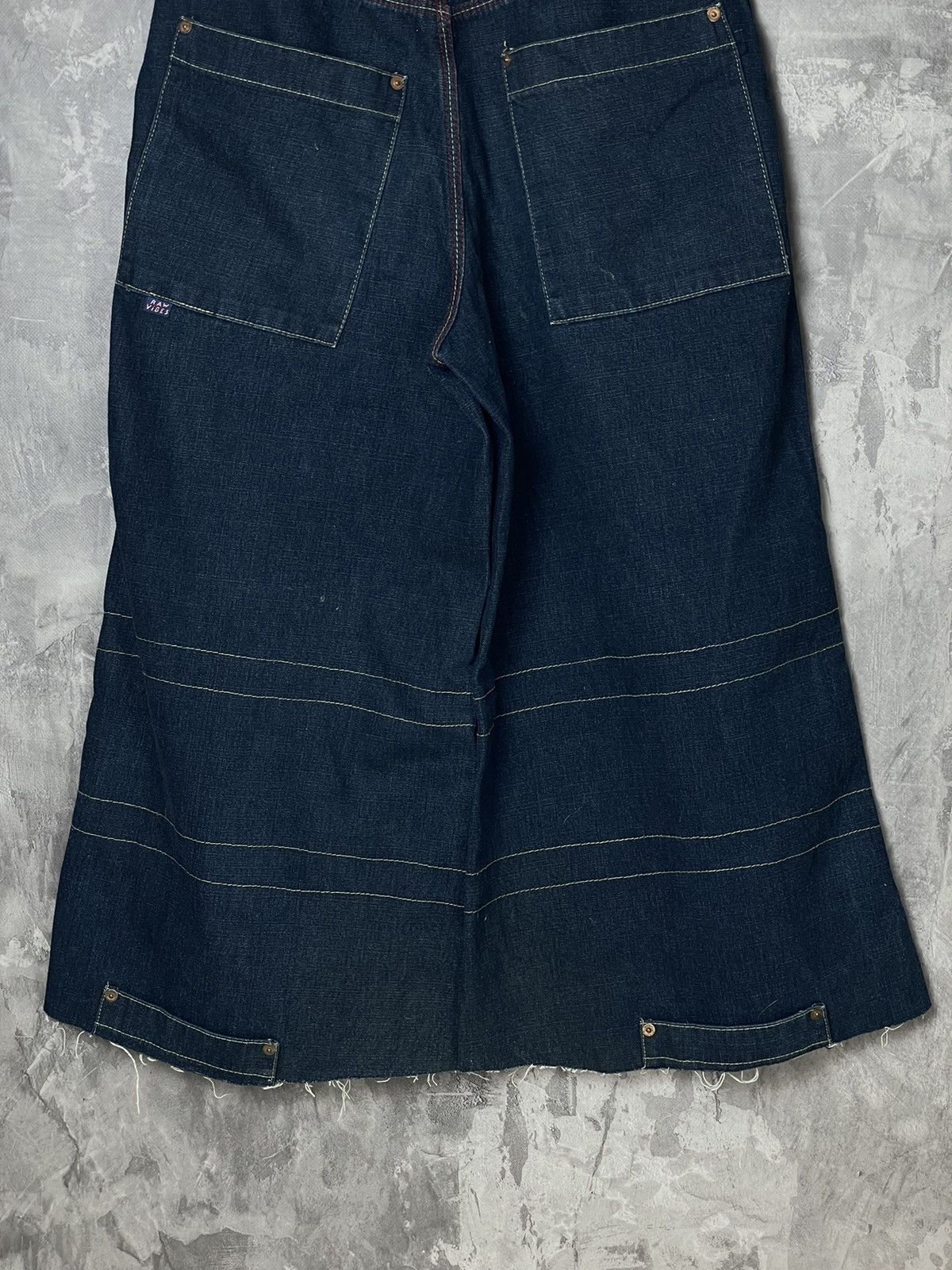 Vintage Y2K Vintage Southpole Style Hype Baggy Denim Cropped Pants Size 28" / US 6 / IT 42 - 8 Thumbnail