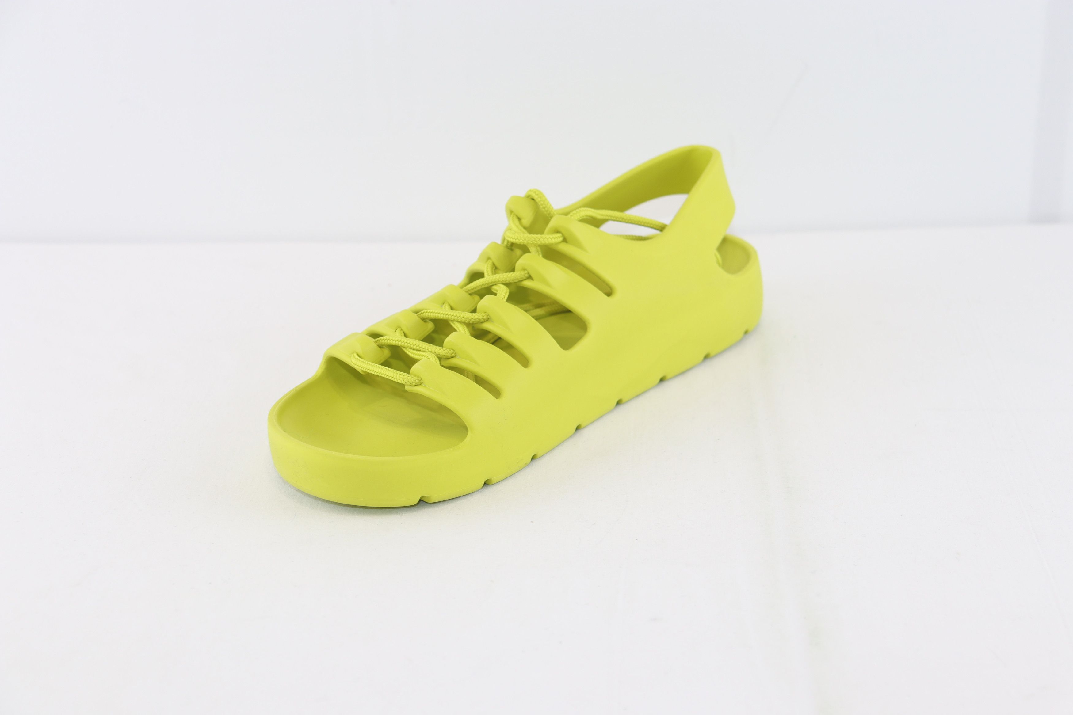 Bottega Veneta o1rshd1 Gel Rubber Jelly Sandal in Kiwi Size US 10 / EU 43 - 3 Thumbnail