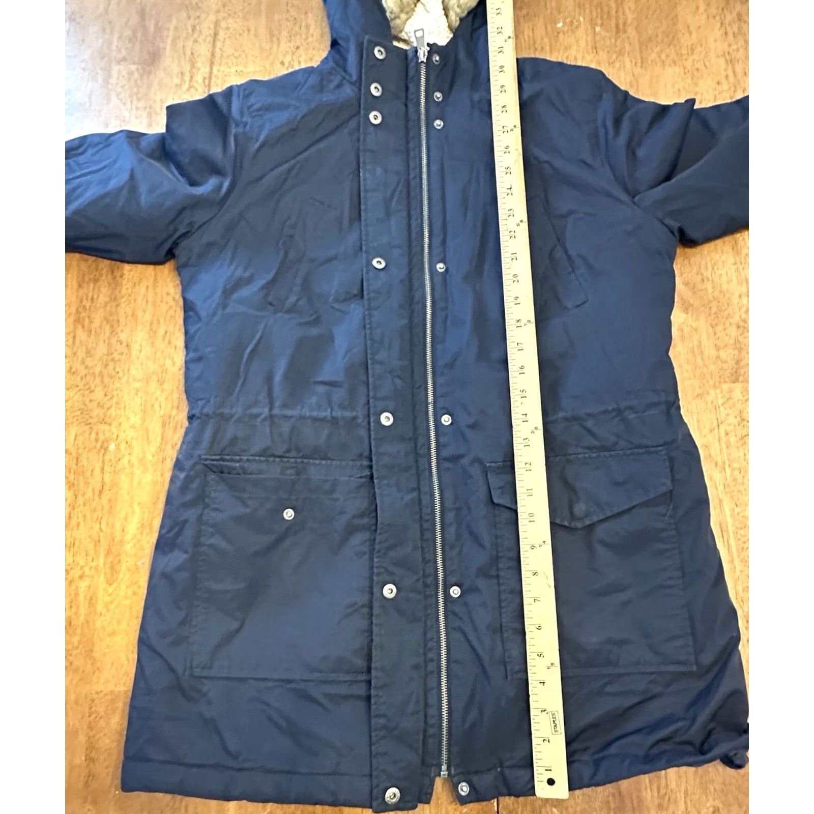 Levi's Levis Women’s Sherpa Lined Full Zip Jacket Black Large Hooded Size L / US 10 / IT 46 - 7 Thumbnail