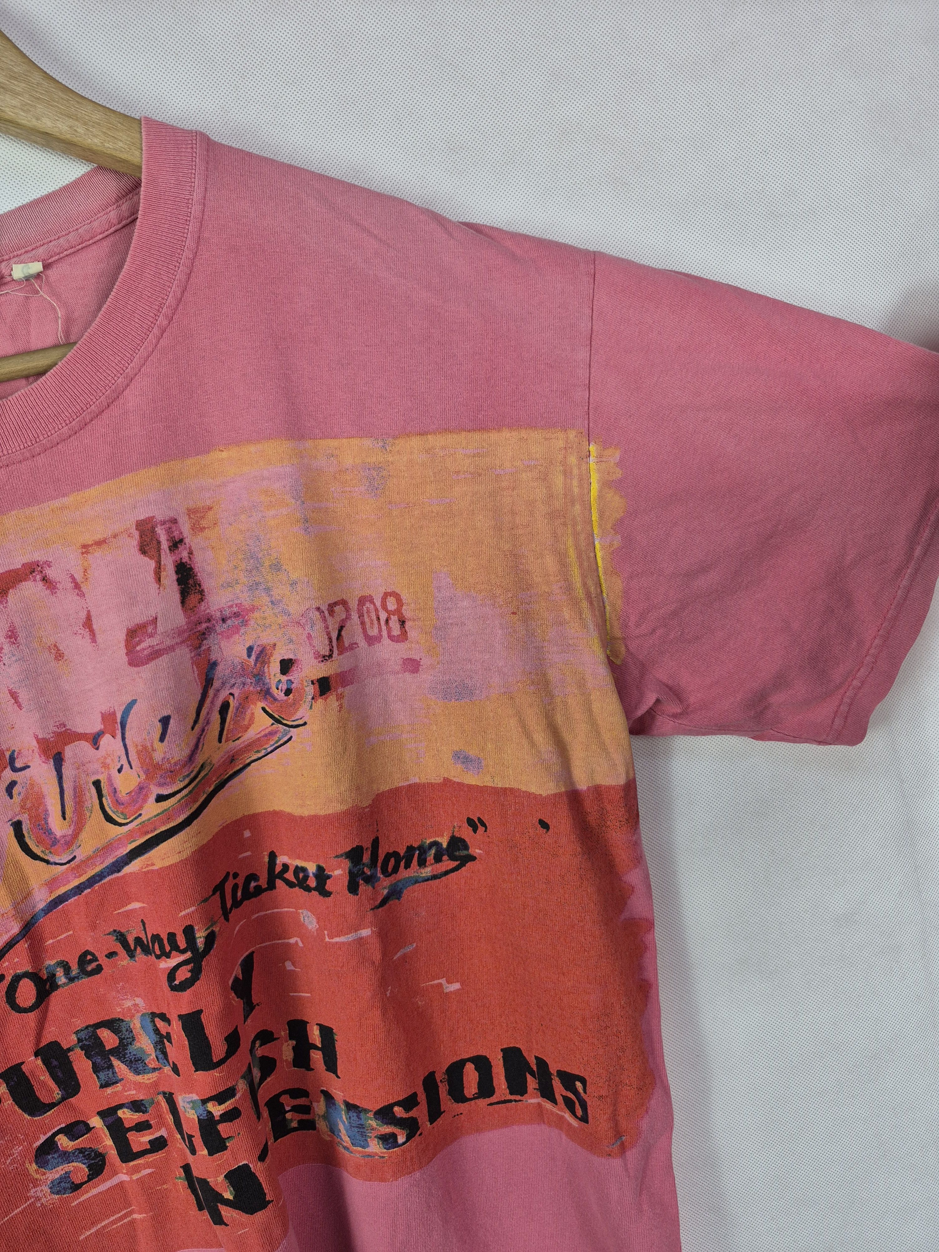 Avirex 🔥 Avirex One Way Ticket Big Print Art Tee Size US L / EU 52-54 / 3 - 4 Thumbnail