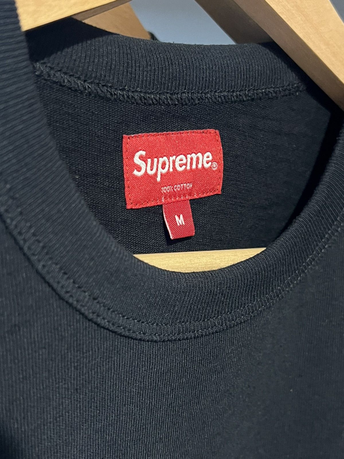 Supreme Supreme FW18 Nouveau Logo Tee Size US M / EU 48-50 / 2 - 2 Thumbnail