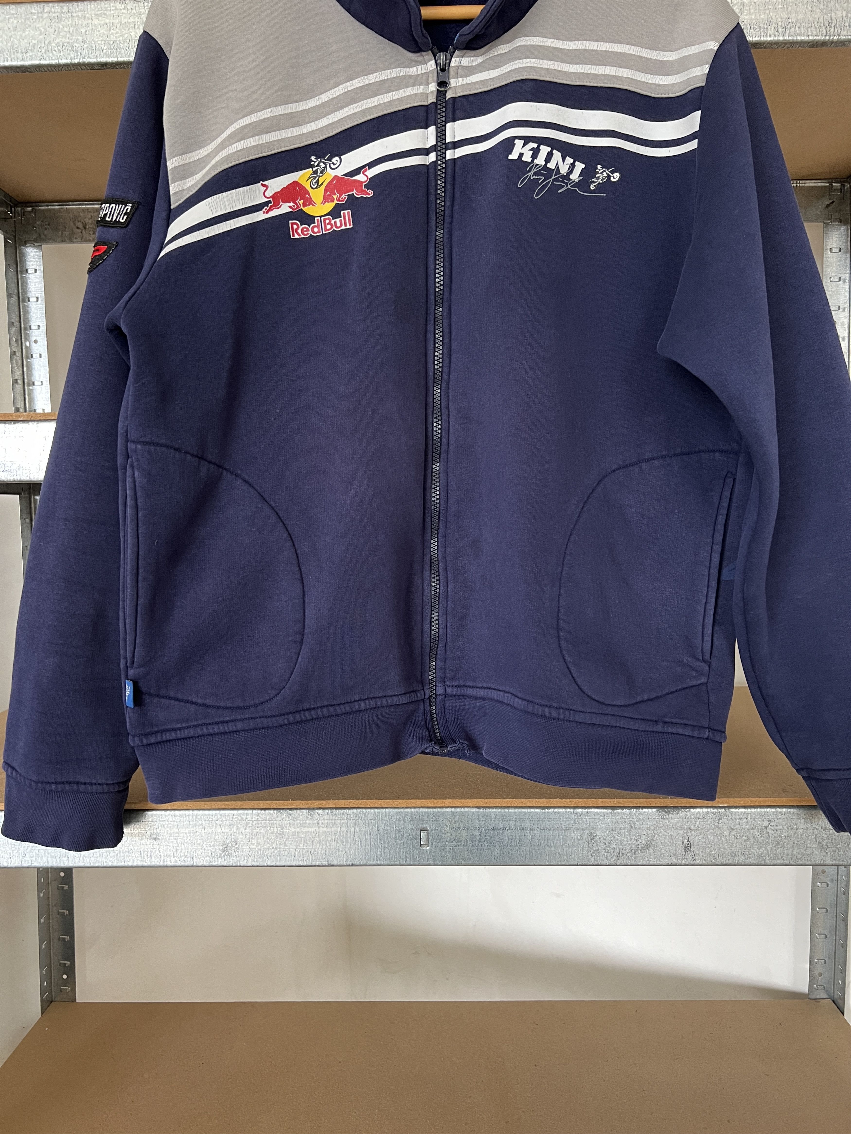 Red Bull Kini Red Bull Motocross Vintage Y2K Racing jacket Size US L / EU 52-54 / 3 - 15 Thumbnail
