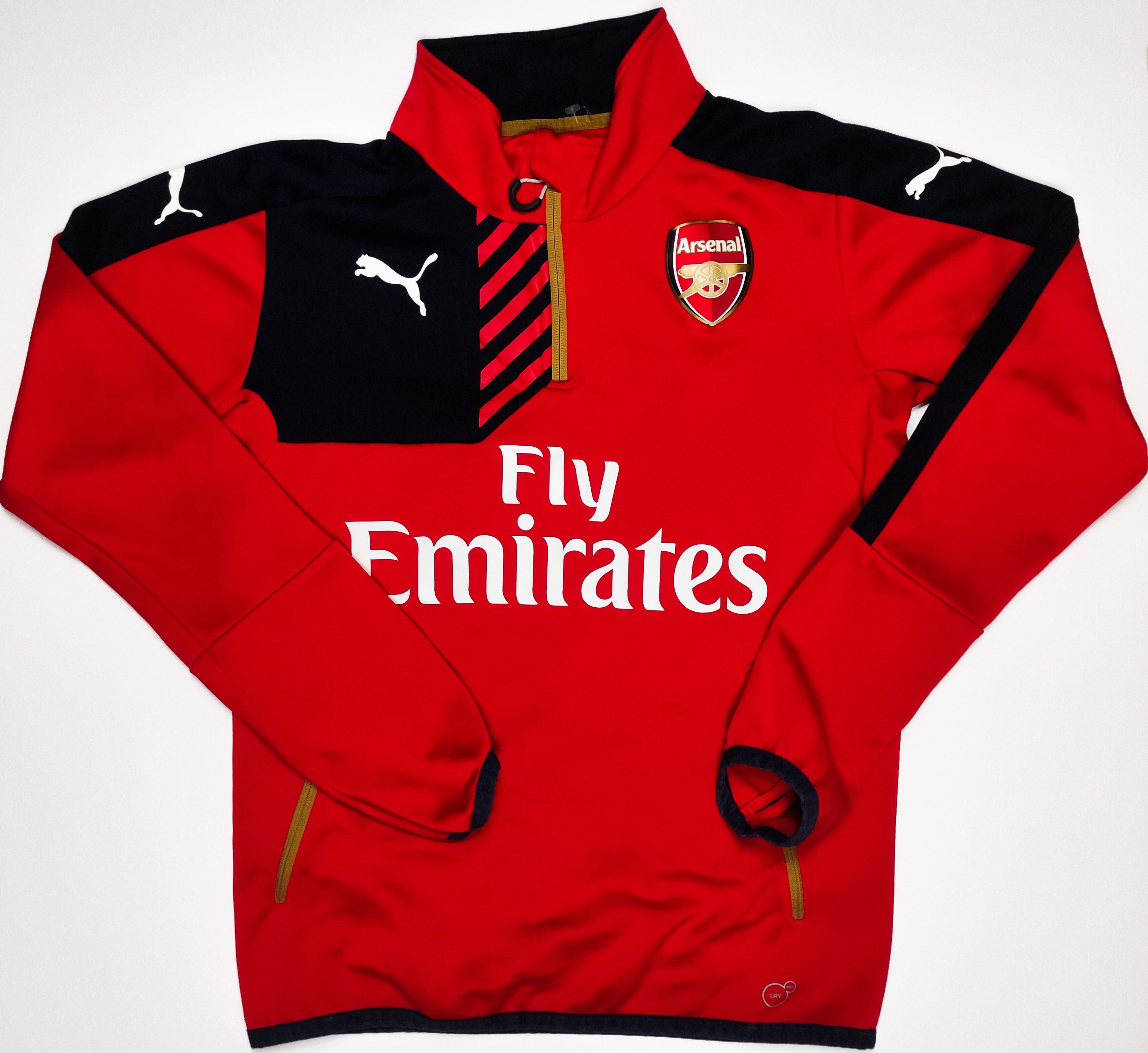 Puma Arsenal 2015 2016 Puma Training Travel Tracksuit pullover Size US S / EU 44-46 / 1 - 1 Thumbnail