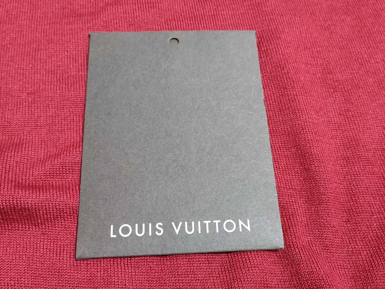 Louis Vuitton Louis Vuitton Paris Red Long Sleeve Polo Size US M / EU 48-50 / 2 - 7 Thumbnail