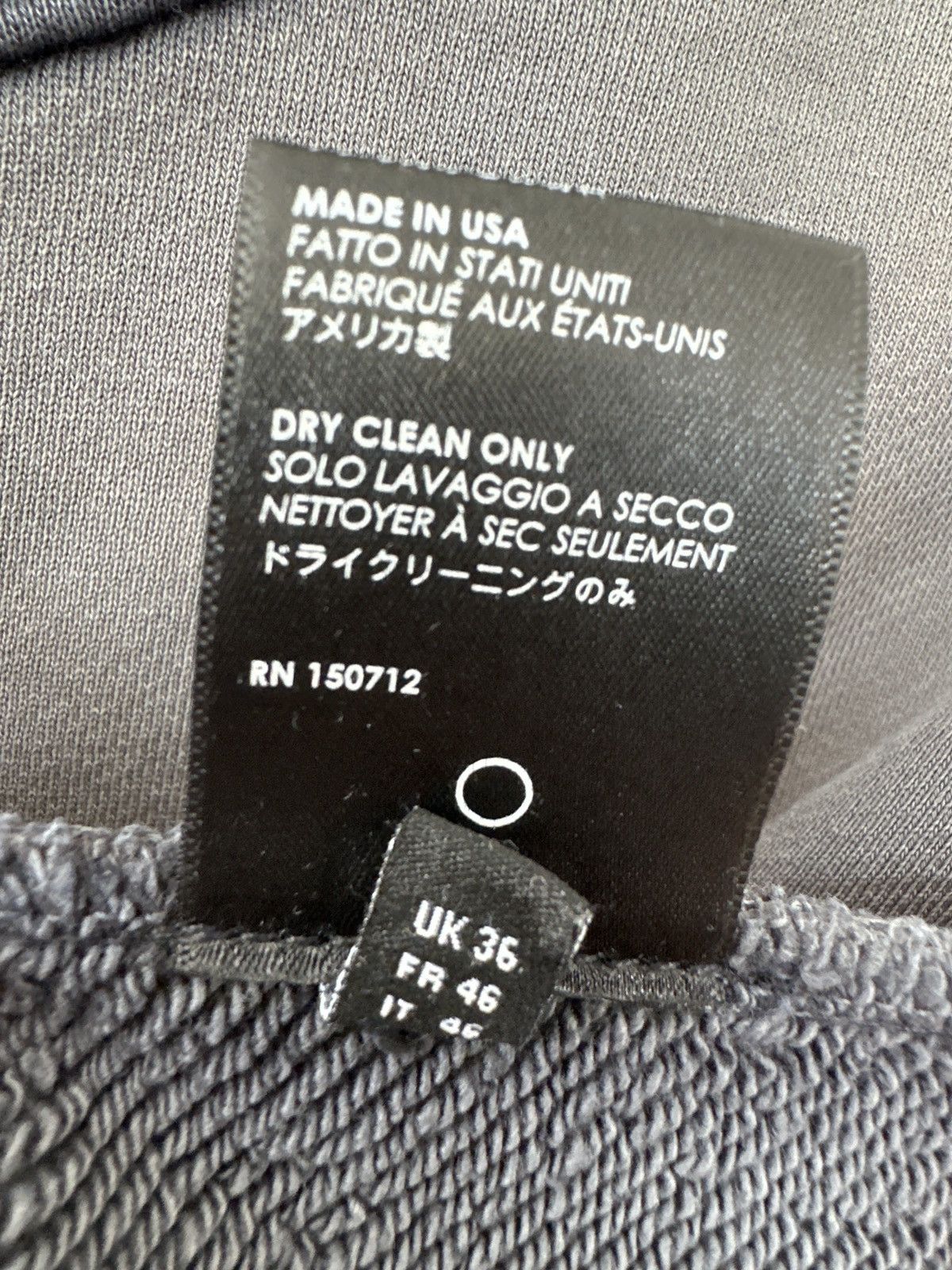 Amiri Washed Shotgun Crew Size US S / EU 44-46 / 1 - 4 Thumbnail