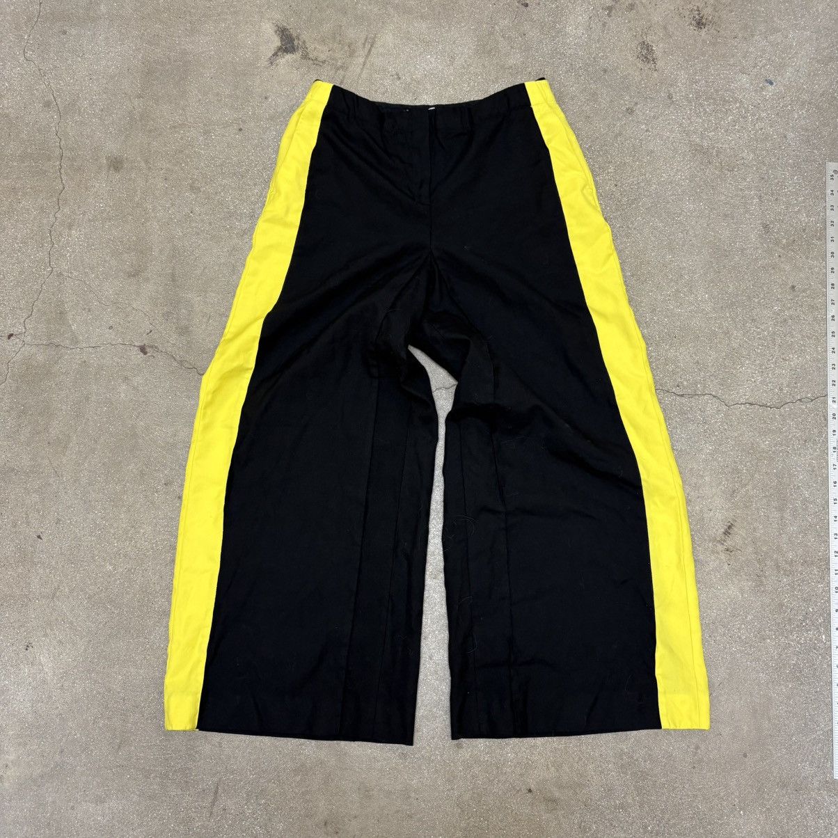 Loewe Leoww black and yellow stripe pants Size US 32 / EU 48 - 2 Thumbnail