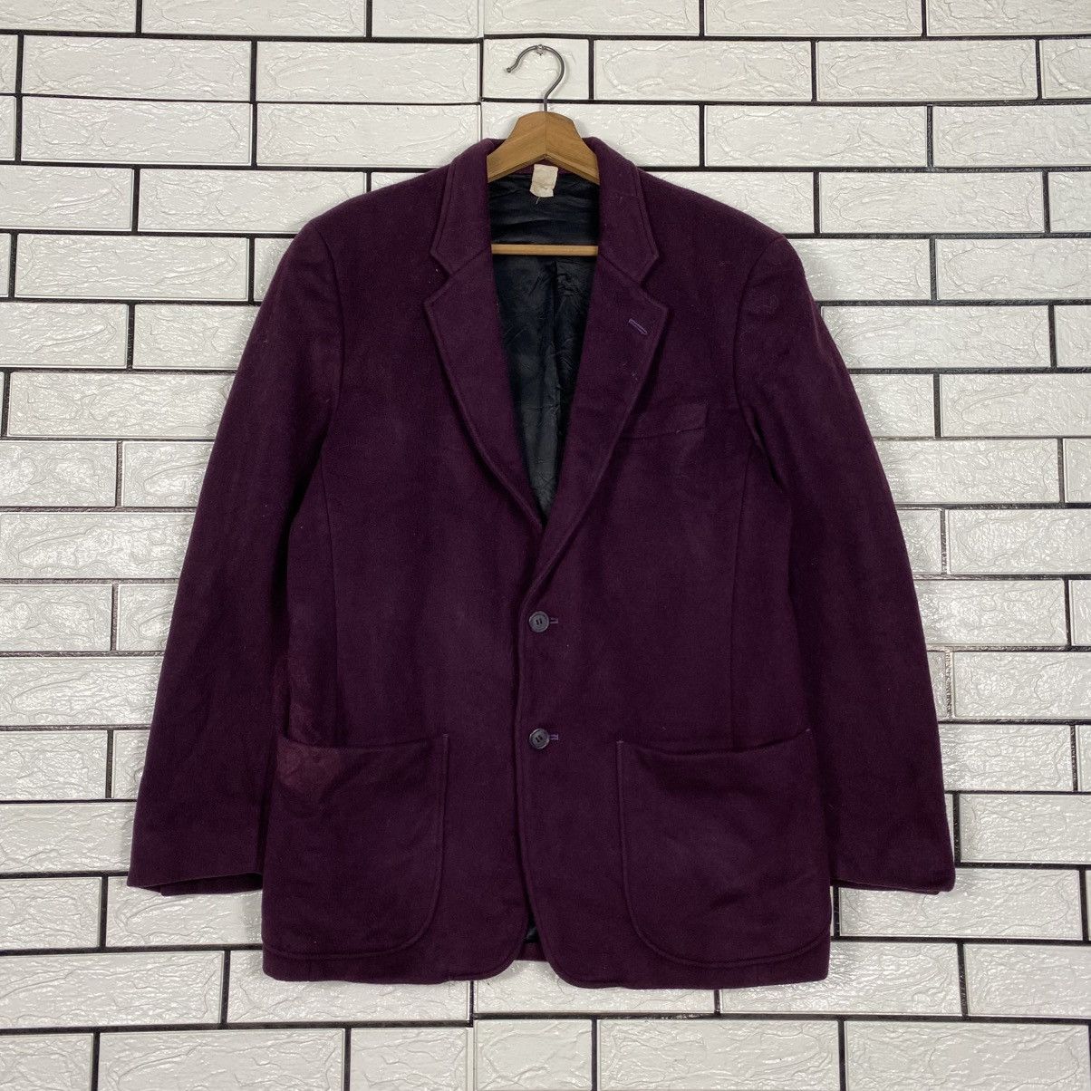 agnes b. Vintage Wool Jacket Chore Coats Agnes B. Size US M / EU 48-50 / 2 - 2 Thumbnail
