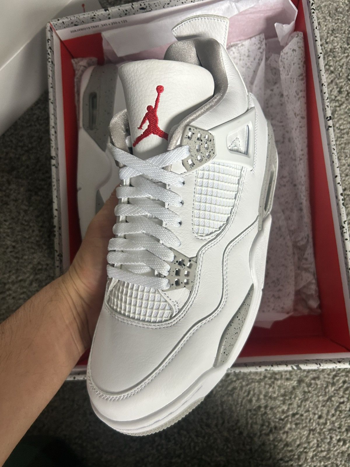 Jordan Brand Jordan 4 Retro White Oreo (2021) Size US 9.5 / EU 42-43 - 1 Thumbnail