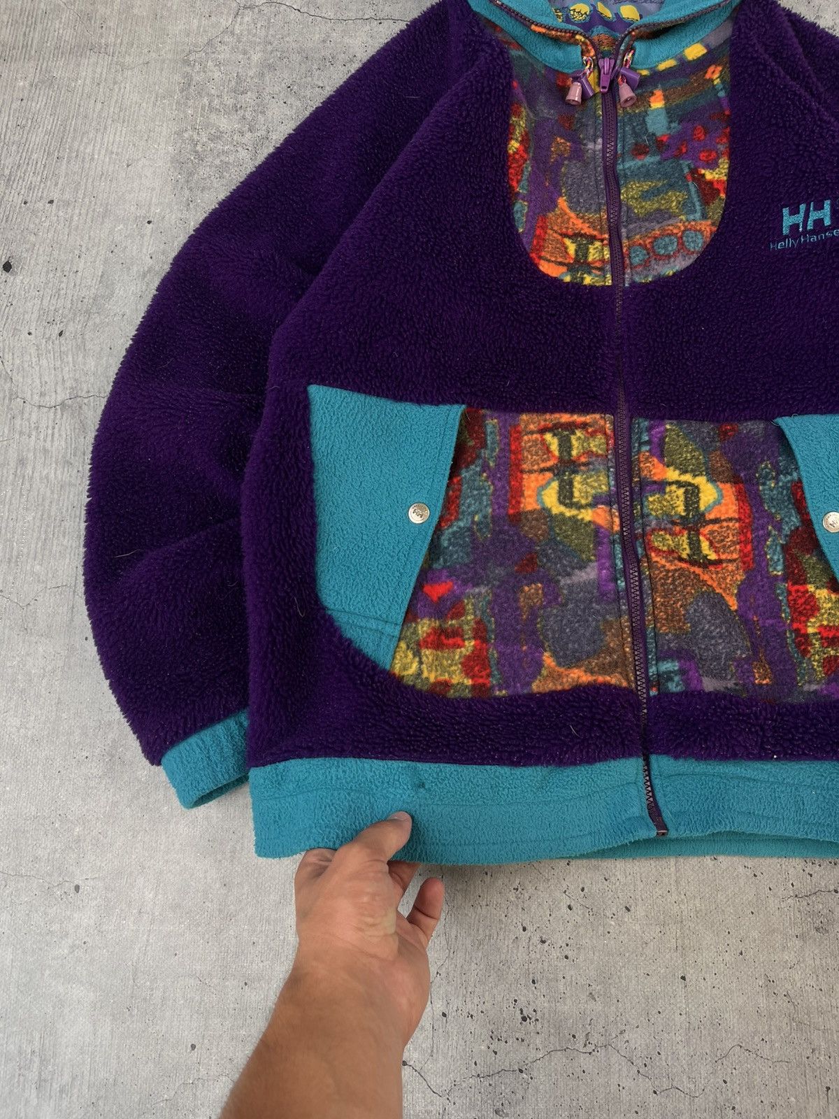 Helly Hansen Helly Hansen Vintage Ski Fleece Half Zip Size US L / EU 52-54 / 3 - 4 Thumbnail