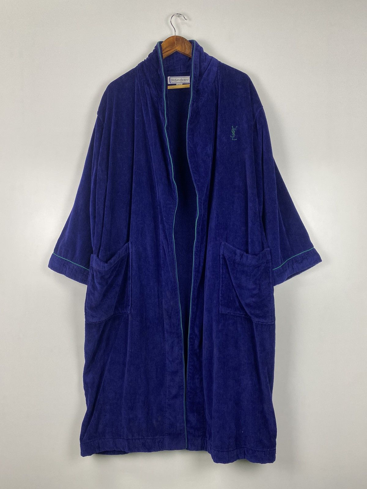 Vintage × Yves Saint Laurent Vintage YSL Pyjamas Jacket Size US M / EU 48-50 / 2 - 2 Thumbnail