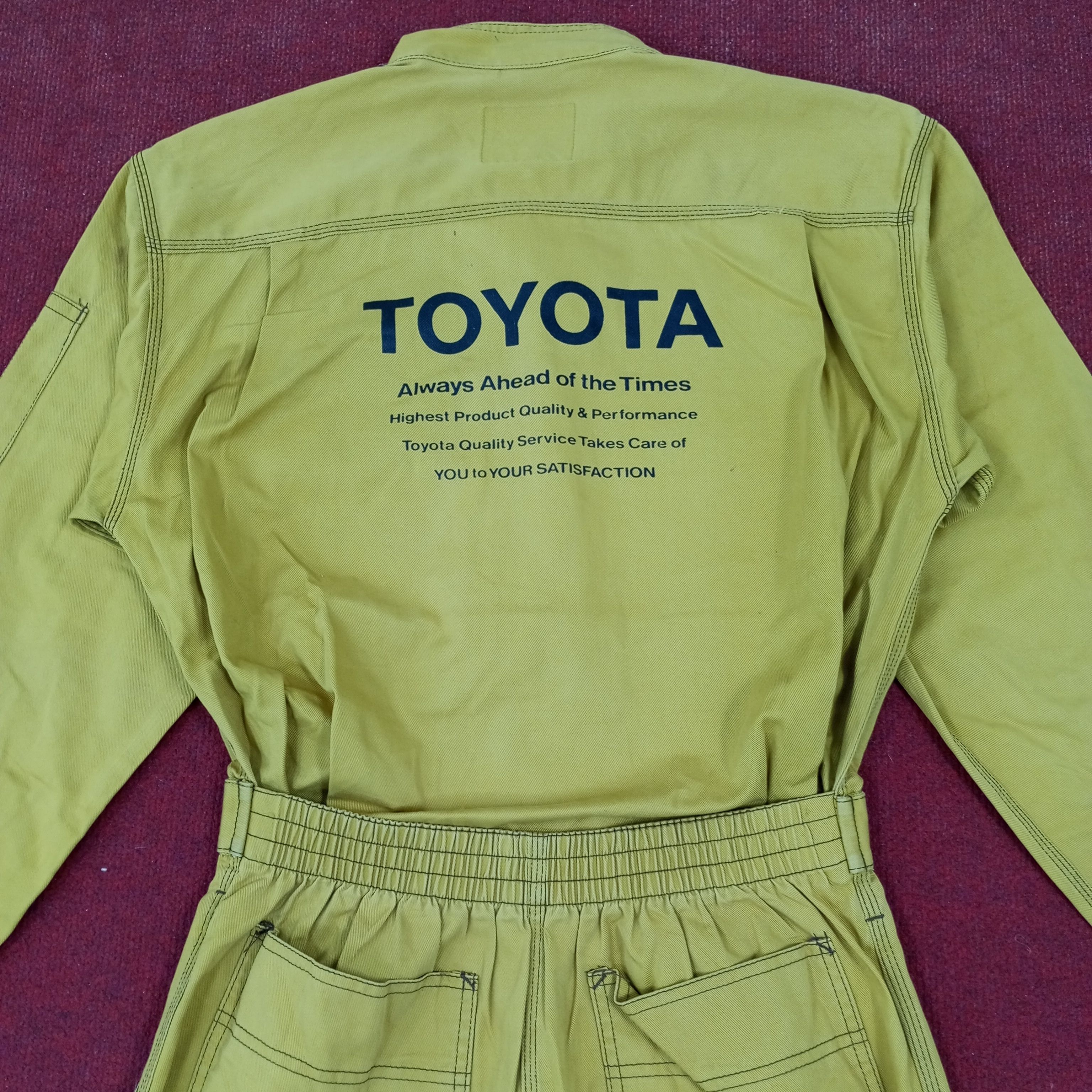 Japanese Brand Toyota Japanese Motorsports Racing Workwear Coverall Jacket Size US S / EU 44-46 / 1 - 2 Thumbnail