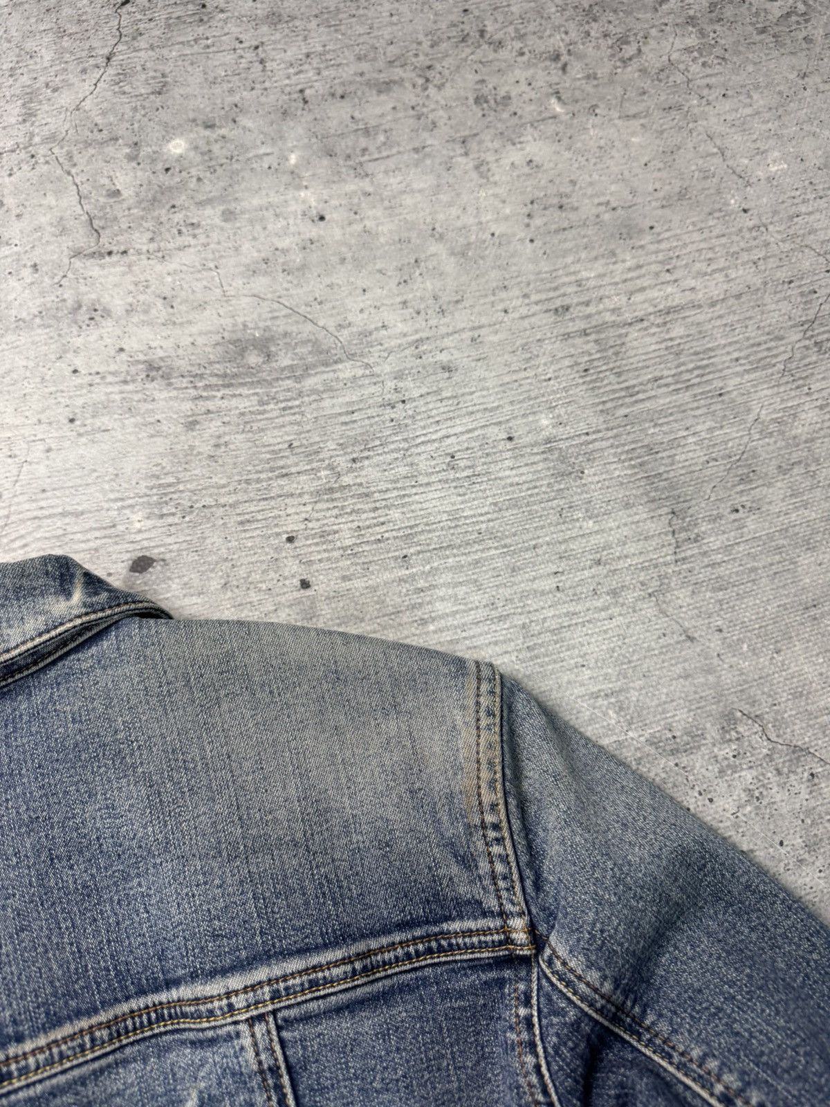 Miss Sixty Vintage Y2K Miss Sixty Denim Biker Jacket Washed Avantgarde Size L / US 10 / IT 46 - 13 Thumbnail
