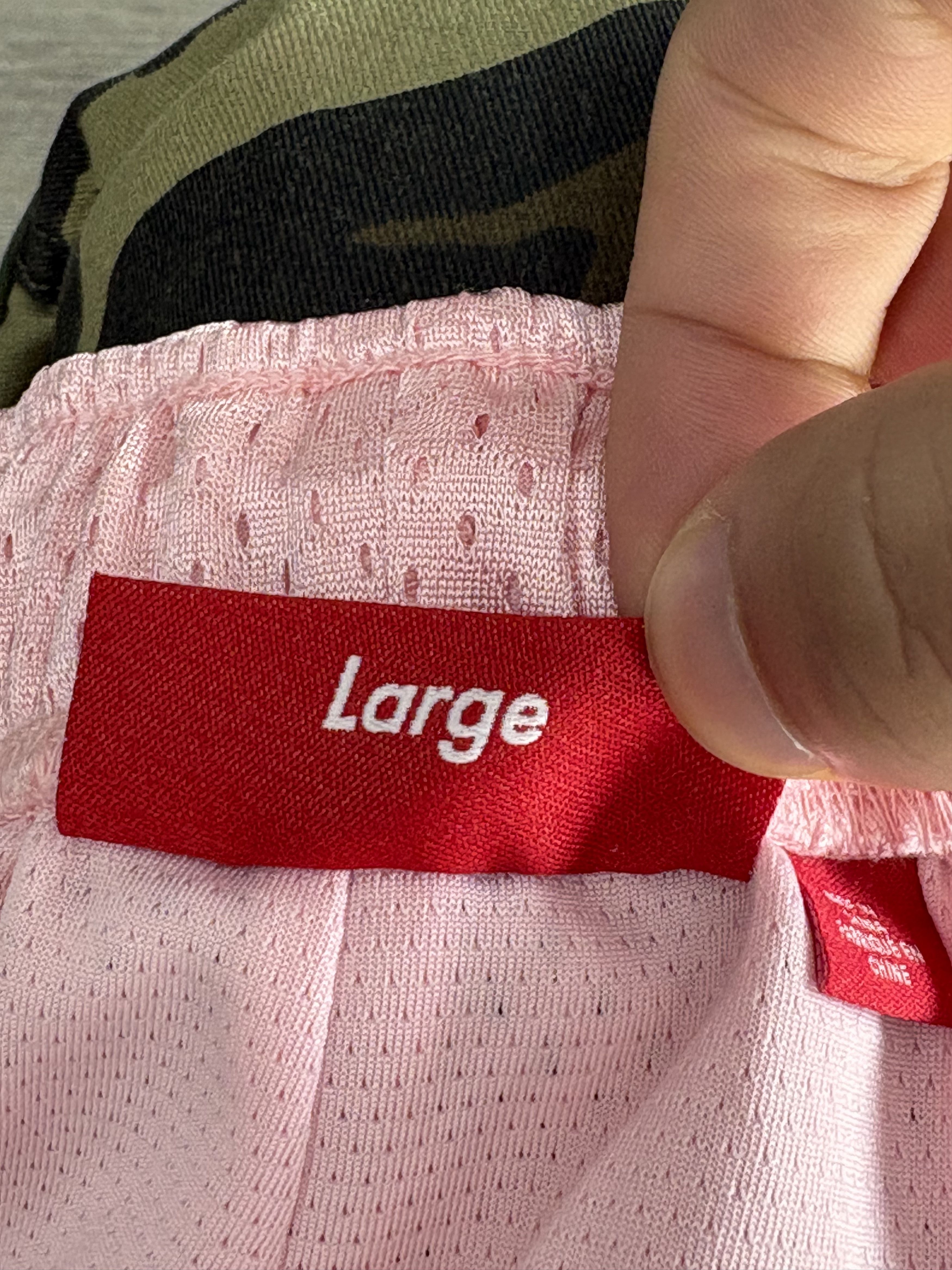 Supreme Supreme "Small Box" Baggy Shorts (Pink) Size US 32 / EU 48 - 4 Thumbnail