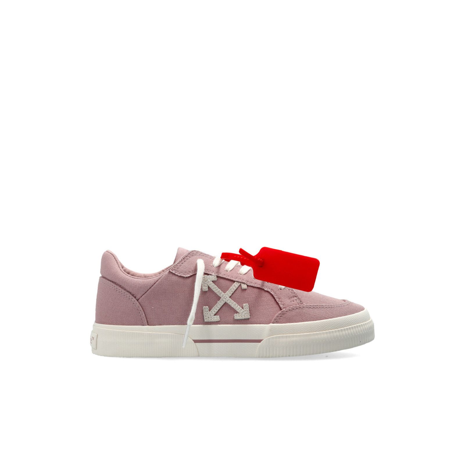 Off-White OFF-WHITE Vulcanized Pink/White Sneakers New & Authentic (W Size US 10 / IT 40 - 1 Thumbnail