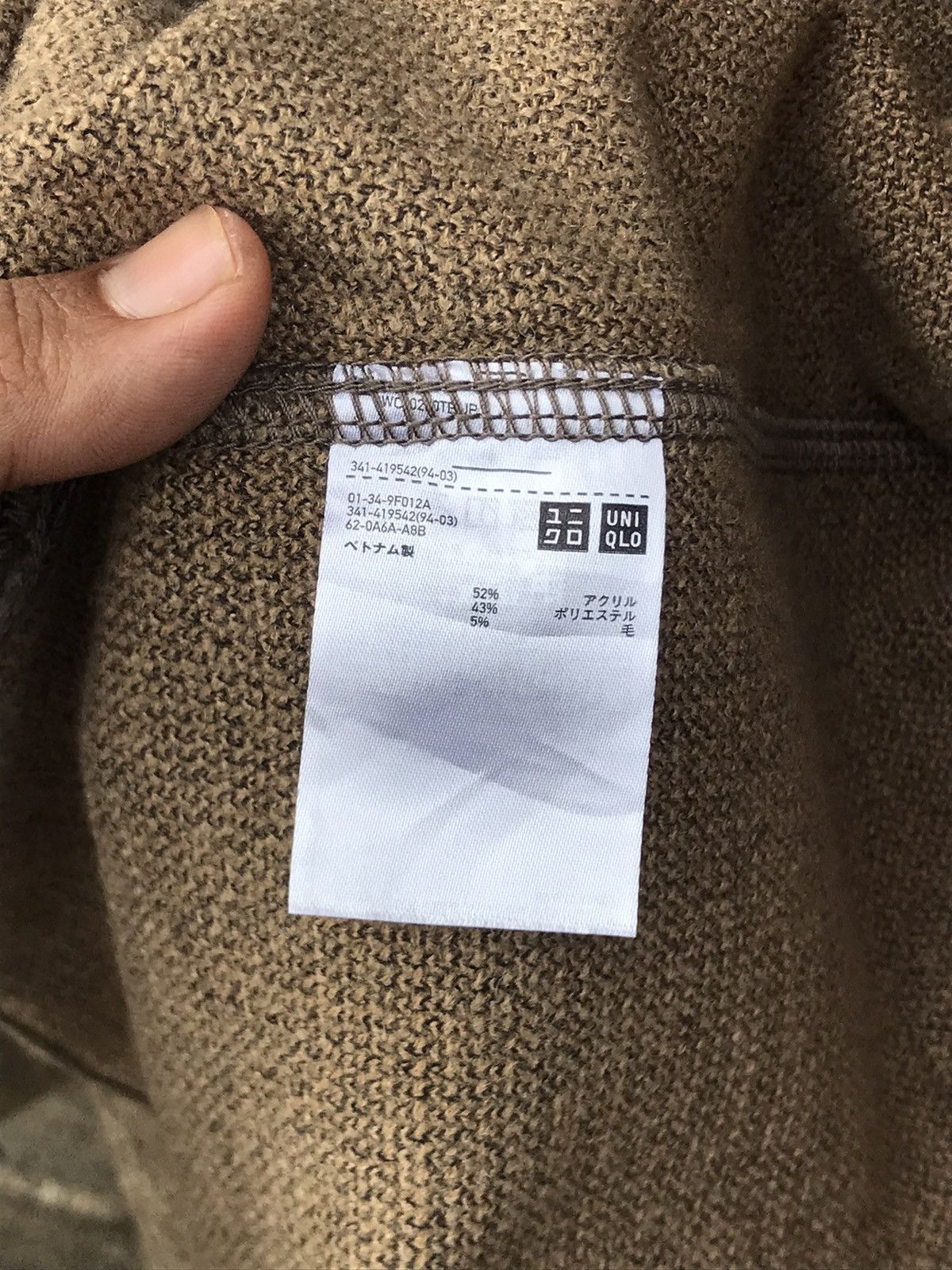 Lemaire × Uniqlo ⚡️Christopher Lemaire Uniqlo Wool Button Chore Shirt Jacket Size US S / EU 44-46 / 1 - 10 Thumbnail