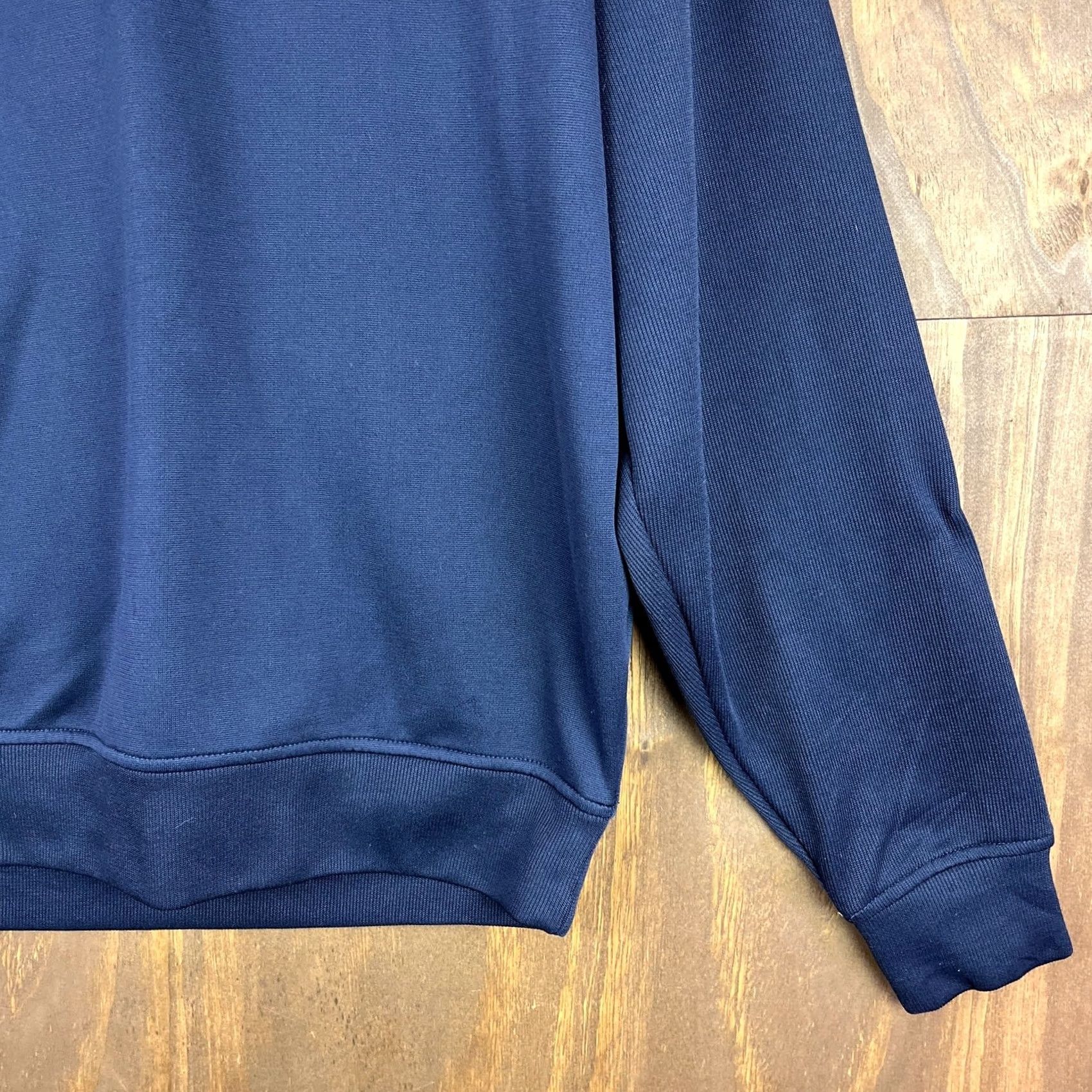 Footjoy FootJoy Mens Quarter Zip Pullover Navy Blue Aurora Performance Athletic Large Jacket Size US L / EU 52-54 / 3 - 5 Thumbnail