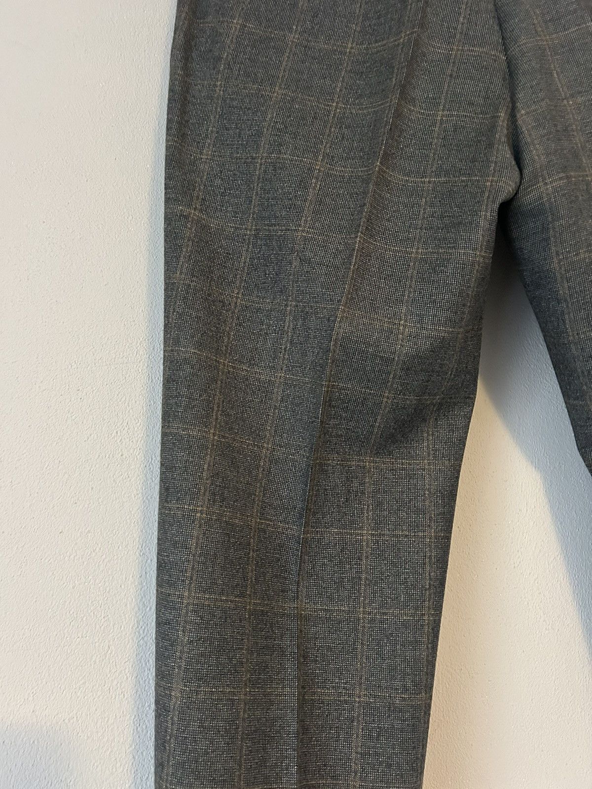 Valentino AW2008 Checkered Gray Wool Pants Size US 36 / EU 52 - 12 Thumbnail