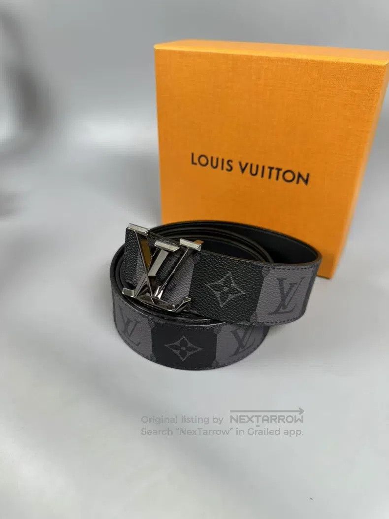 Louis Vuitton Louis Vuitton size 100 Old flower full print large logo bel Size ONE SIZE - 3 Thumbnail