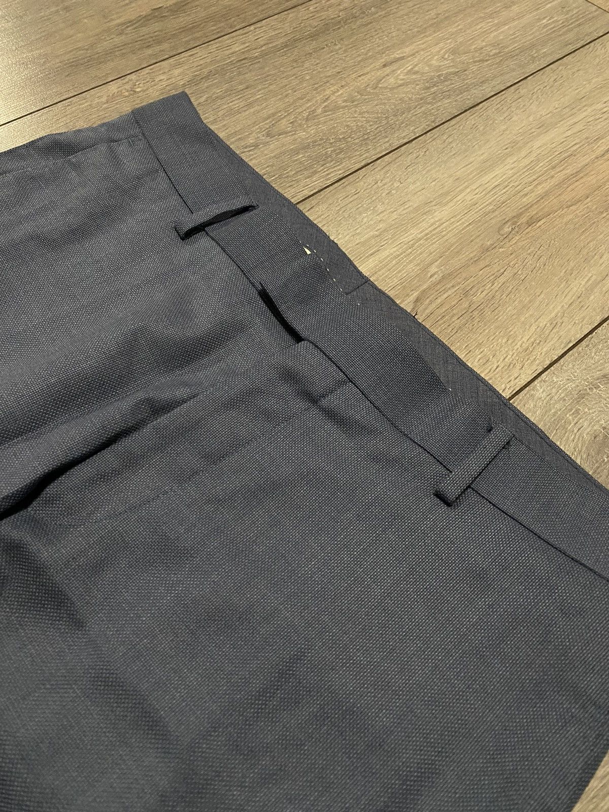 Loro Piana Vintage Loro Piano Casual Pants Super 130’s Wool Slate Blue Size US 36 / EU 52 - 3 Thumbnail