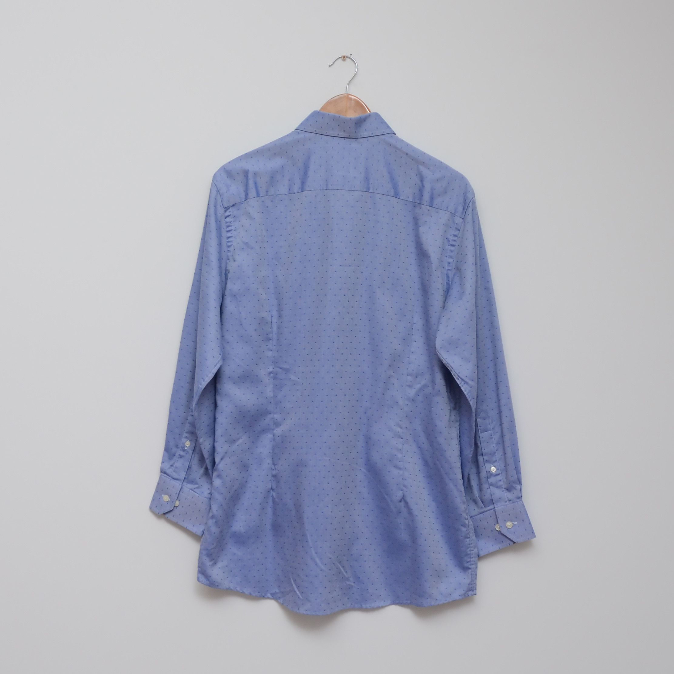 Eton Eton Contemporary Shirt size 16 41 Blue Mini Owl Print Size US L / EU 52-54 / 3 - 4 Thumbnail