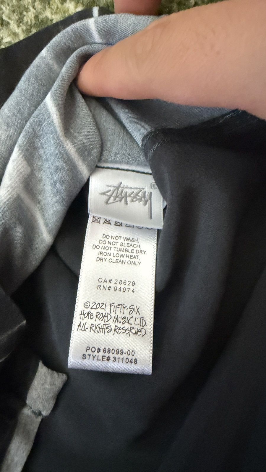 Stussy Stussy x Bob Marley Open Collar Shirt Size L Size US L / EU 52-54 / 3 - 4 Thumbnail