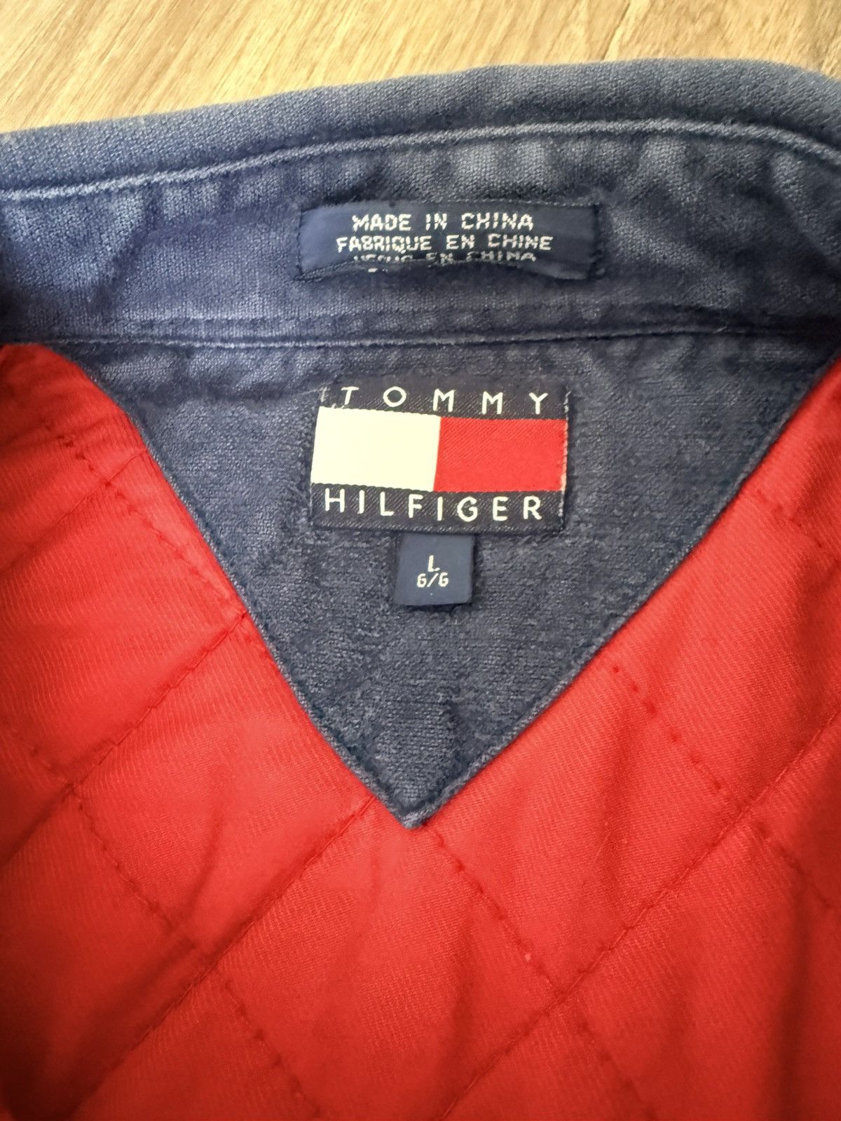Tommy Hilfiger Vintage 90s Tommy Hilfiger Boardsports Shirt Heavyweight Size US L / EU 52-54 / 3 - 6 Thumbnail