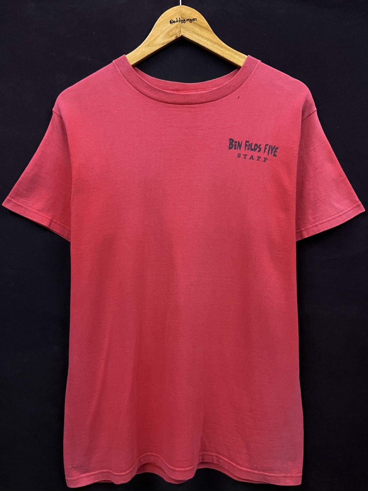 Vintage RARE‼️ VINTAGE BEN FOLDS FIVE STAFF BAND SHIRT Size US M / EU 48-50 / 2 - 5 Thumbnail