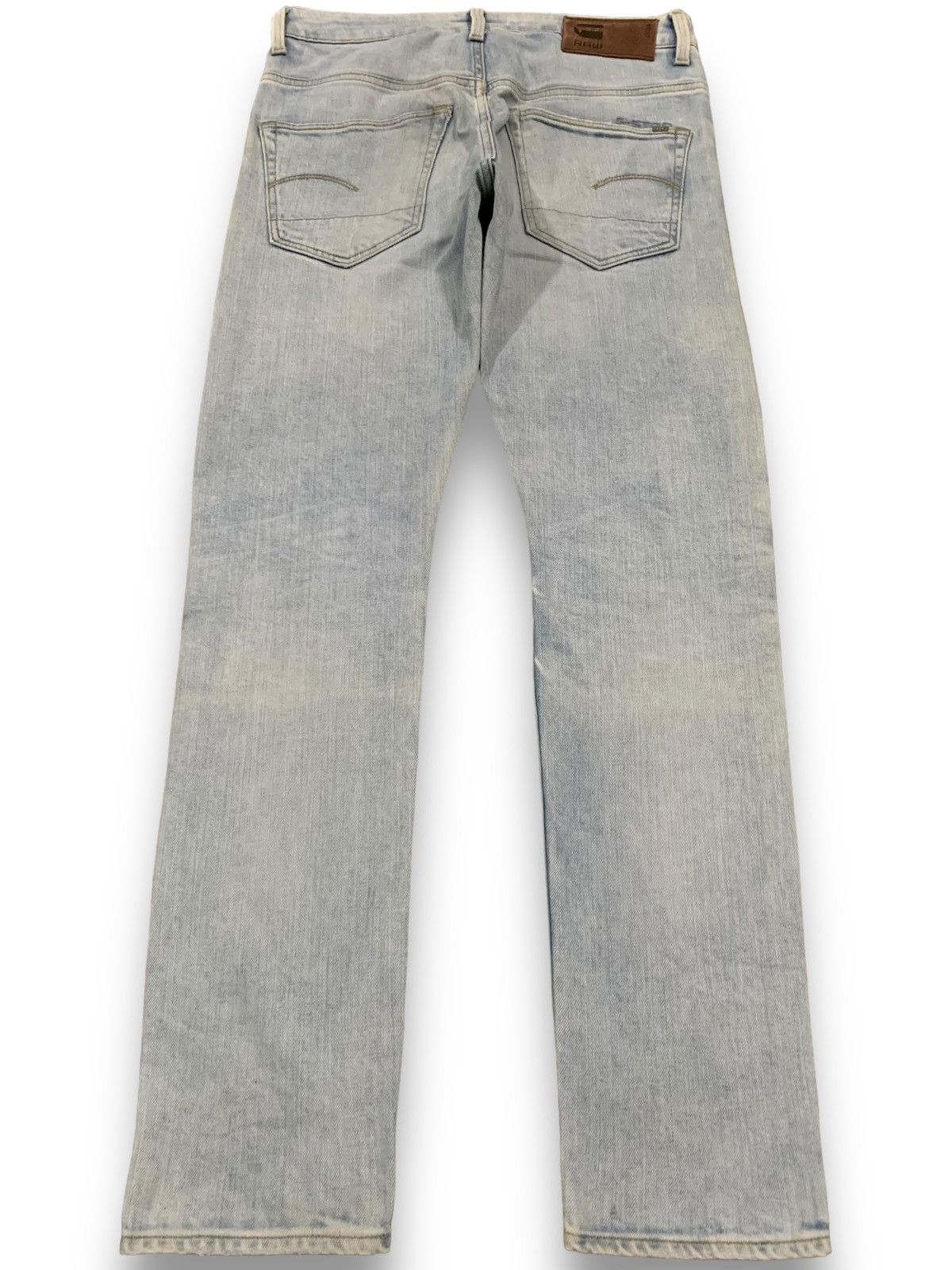 G-Star Vintage G-Star Raw Blue Washed Distressed Grunge Jeans Size US 31 - 2 Thumbnail