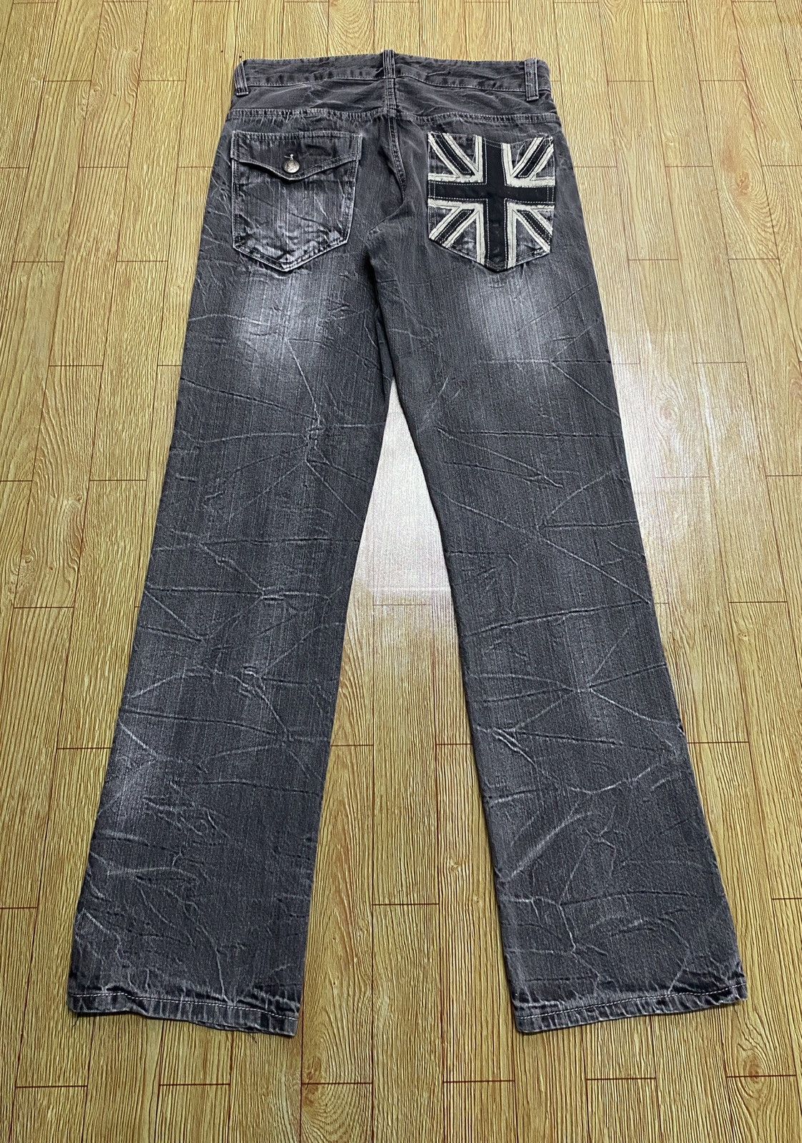 Japanese Brand Rare Design Vintage Japanese Brand Mild Life Jeans 1990s Size US 33 - 2 Thumbnail