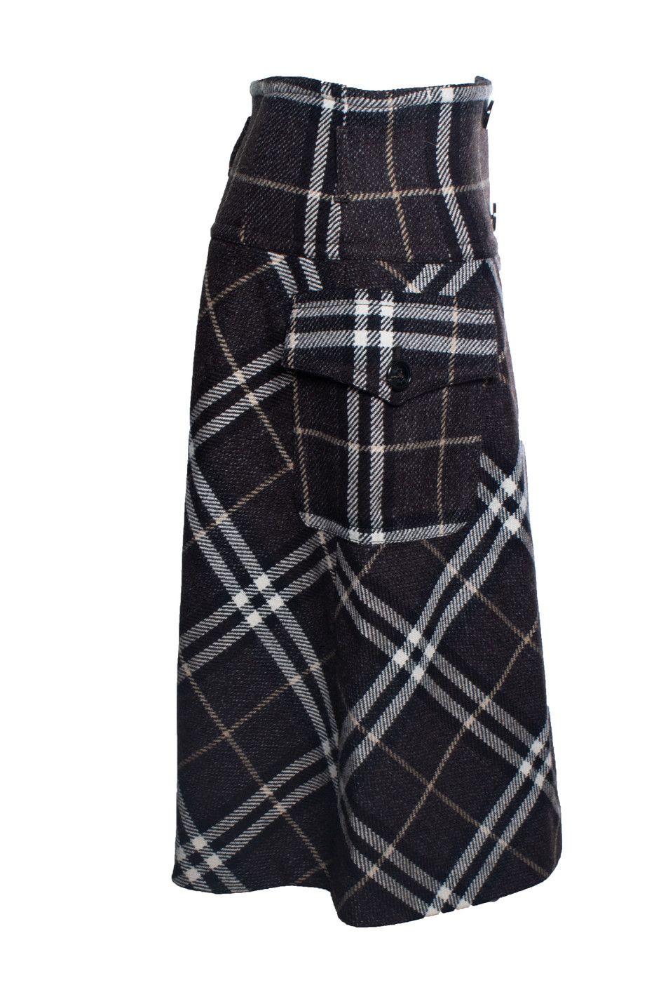 Burberry Burberry, checkered wool skirt Size 30" / US 8 / IT 44 - 3 Thumbnail