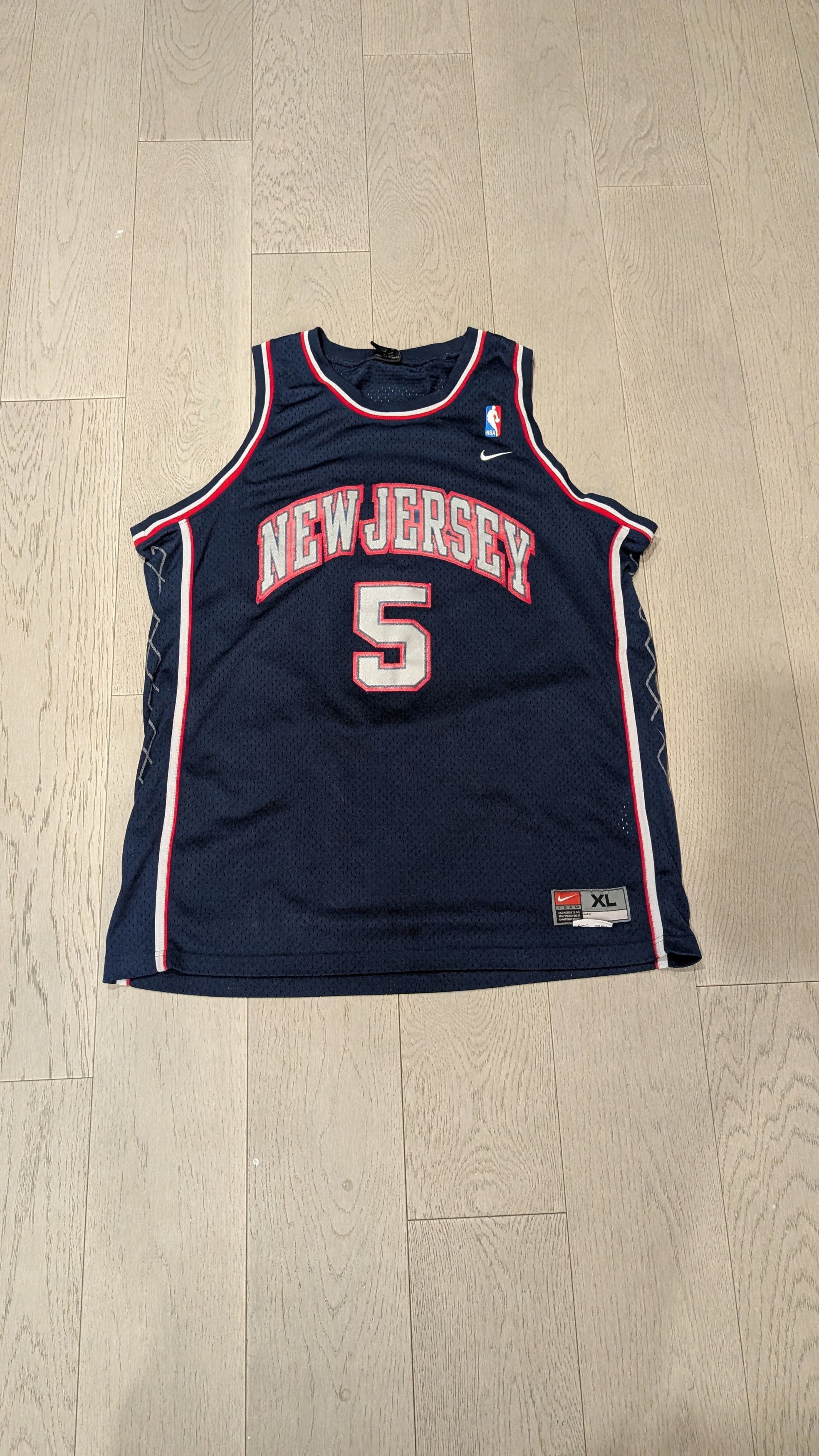 Nike Retro Nike Swingman Jason Kidd Nets Jersey LOWEST PRICE Size US XL / EU 56 / 4 - 1 Thumbnail
