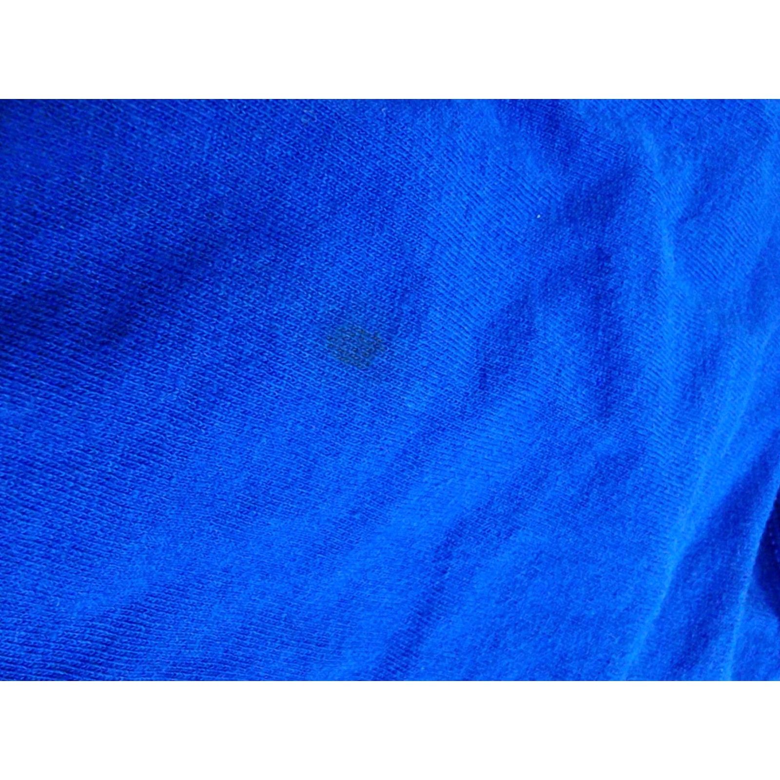 Fruit Of The Loom Vintage Panasonic Oxyride Battery Promo T-Shirt Men XL Blue 90s Retro Short Sleeve Cotton Size US XL / EU 56 / 4 - 8 Thumbnail