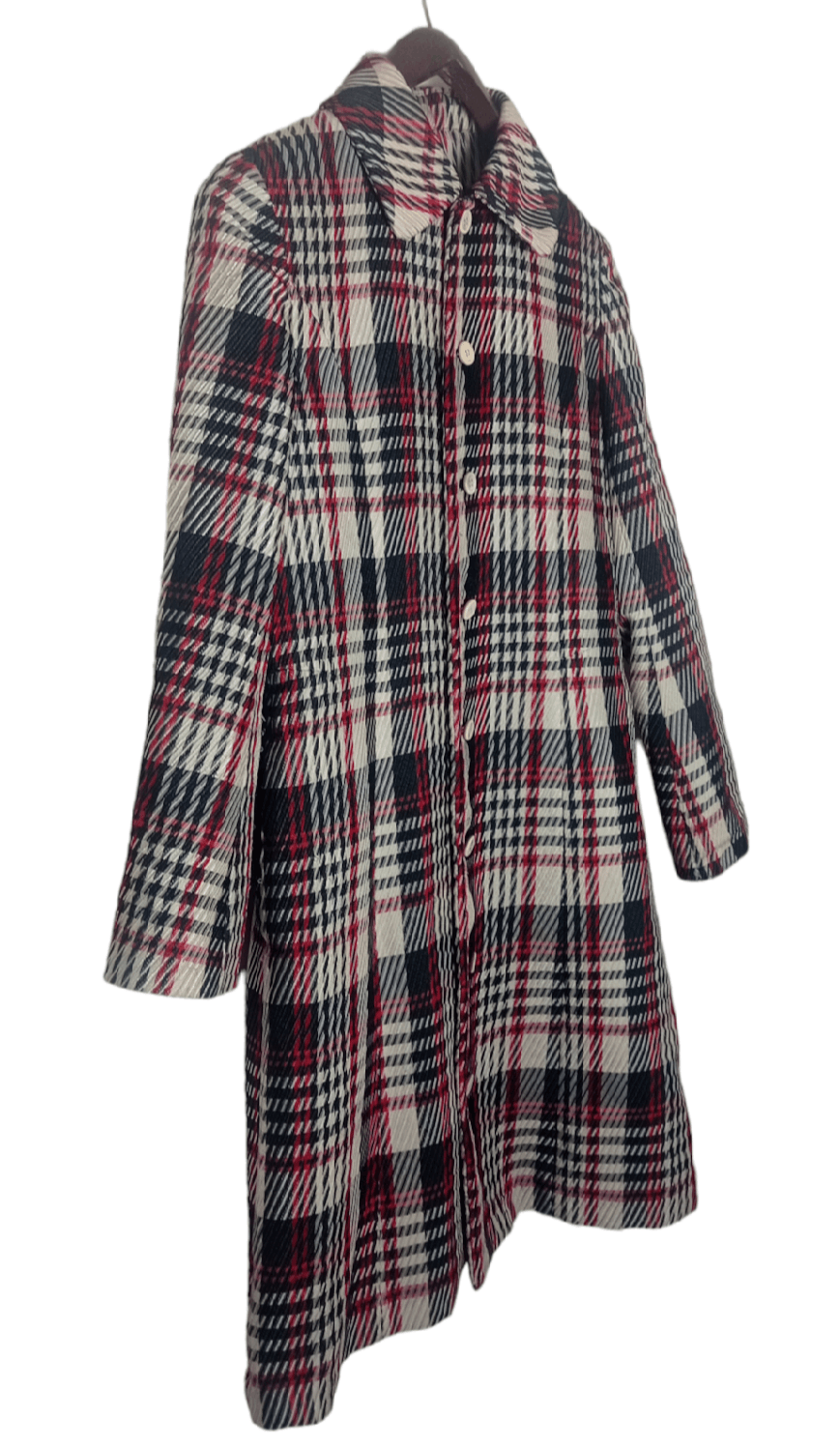 Comme des Garcons Vtg Ad 1996 Comme des Garçons Plaid tartan Nice jacket Size US M / EU 48-50 / 2 - 2 Thumbnail