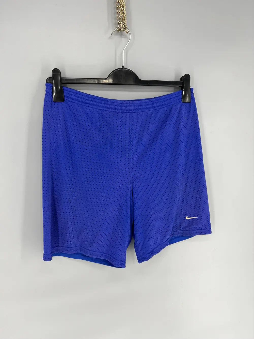 Nike × Vintage 90s Vintage Nike Swoosh Logo Shorts Travis Style Size US 30 / EU 46 - 3 Thumbnail