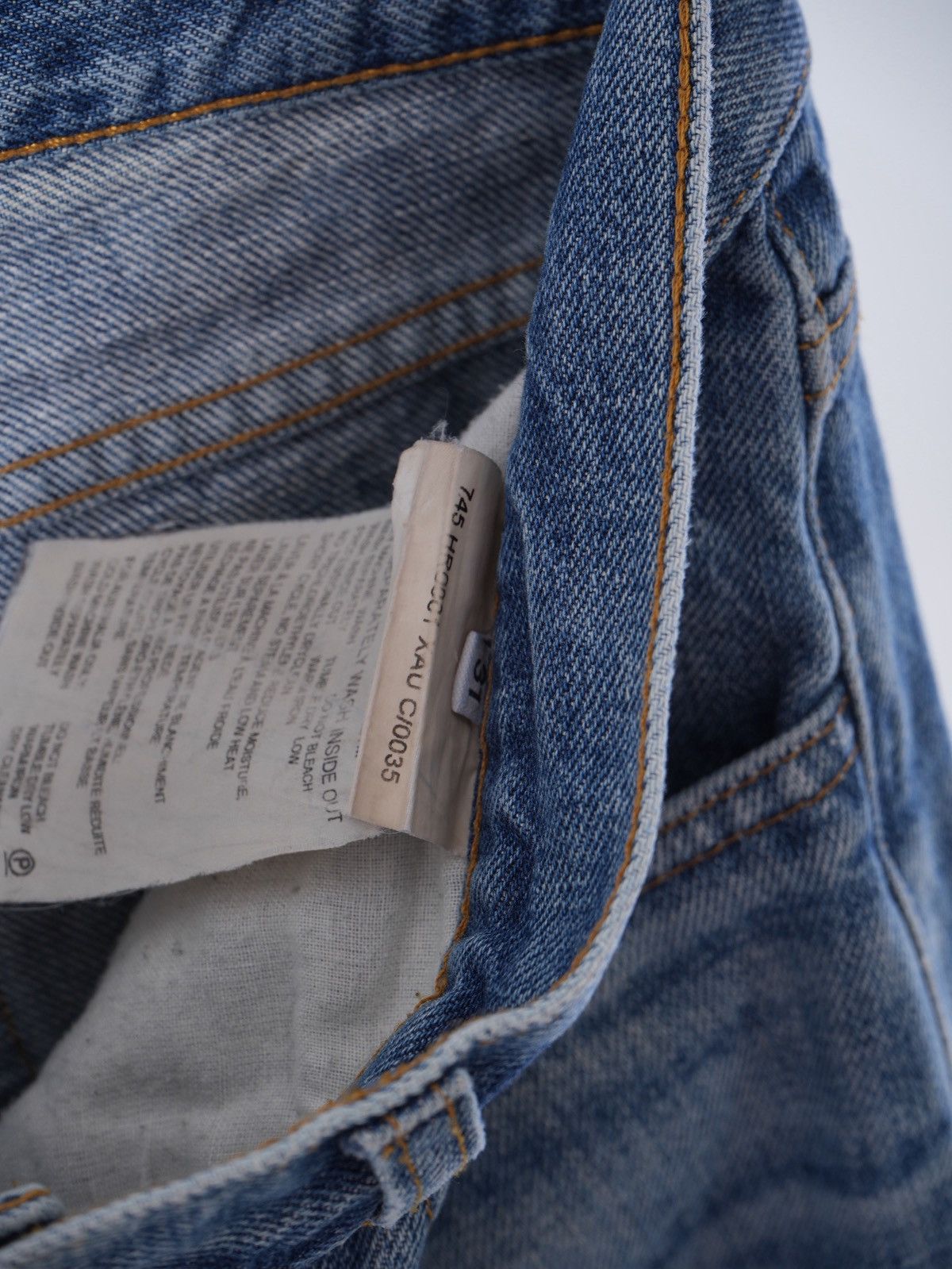 Helmut Lang Helmut Lang Classic Denim Classic 5 pocket Size US 31 - 6 Thumbnail